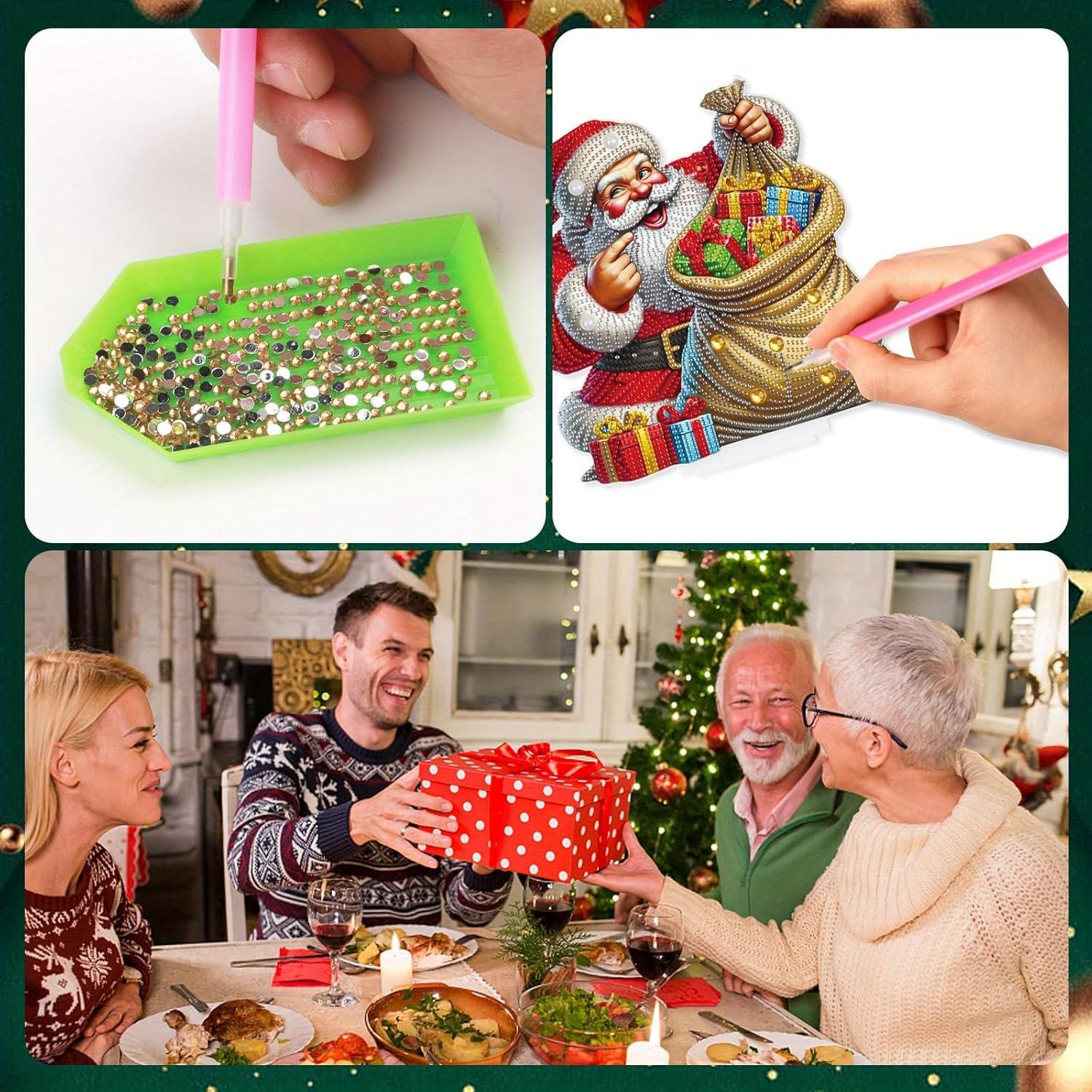 Kit de Pintura de Diamantes Tontut Papá Noel 5D 20x15 cm