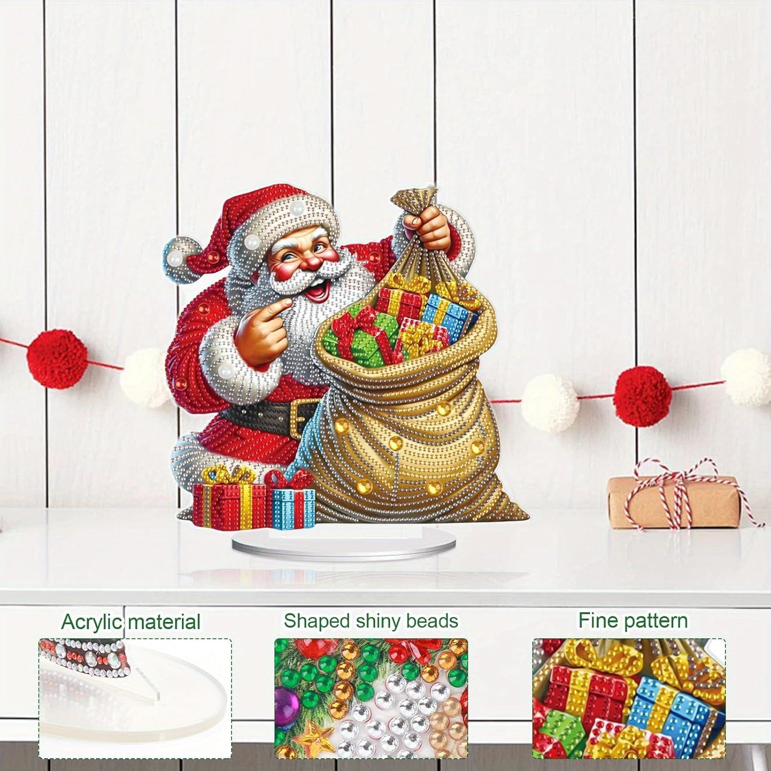 Kit de Pintura de Diamantes Tontut Papá Noel 5D 20x15 cm