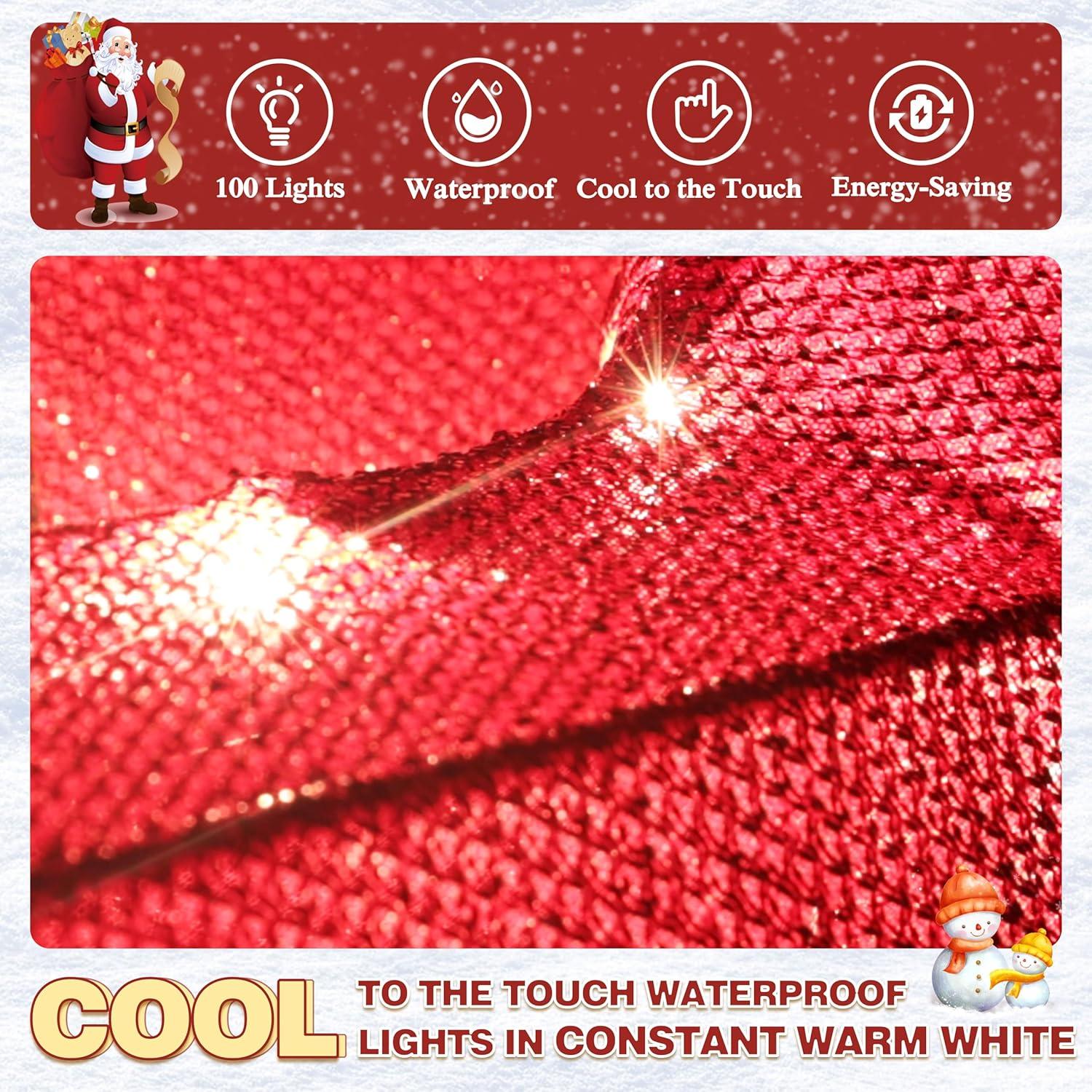 Decoración Navideña Nutcracker BlueWish 1.52m con 100 LED