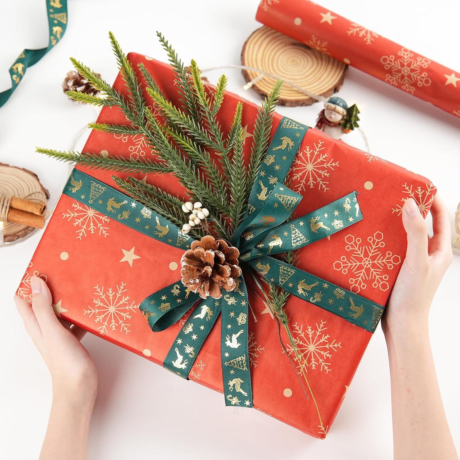 30 Ramas de Pino Norfolk HOHOTIME para Decoración Navideña