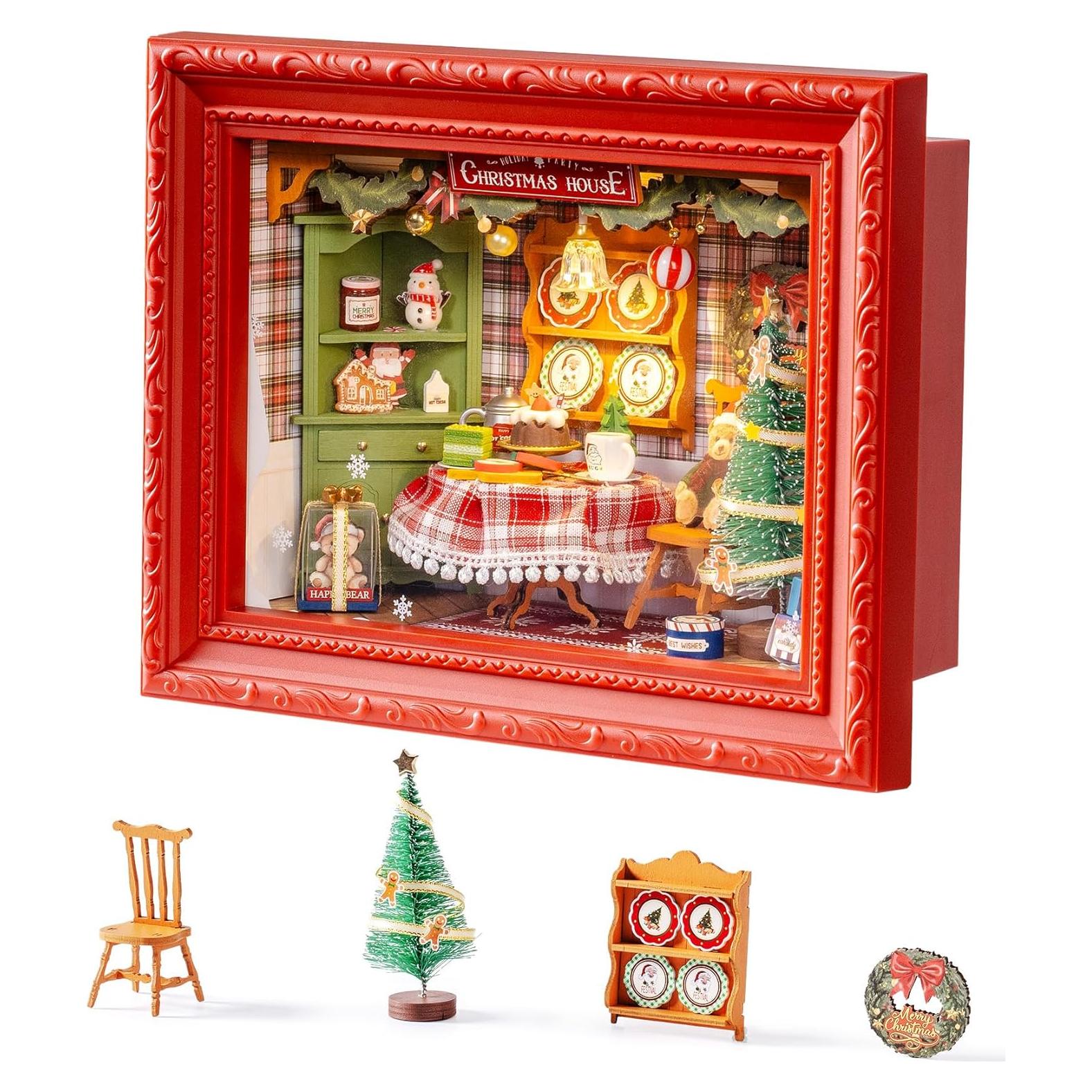 Kit de Casa en Miniatura Rolife 3D con LED - 22.5x10x16.8 cm