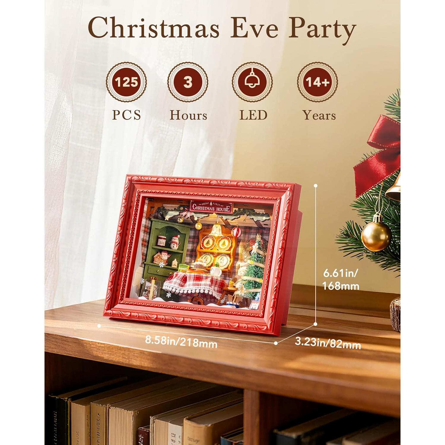 Kit de Casa en Miniatura Rolife 3D con LED - 22.5x10x16.8 cm