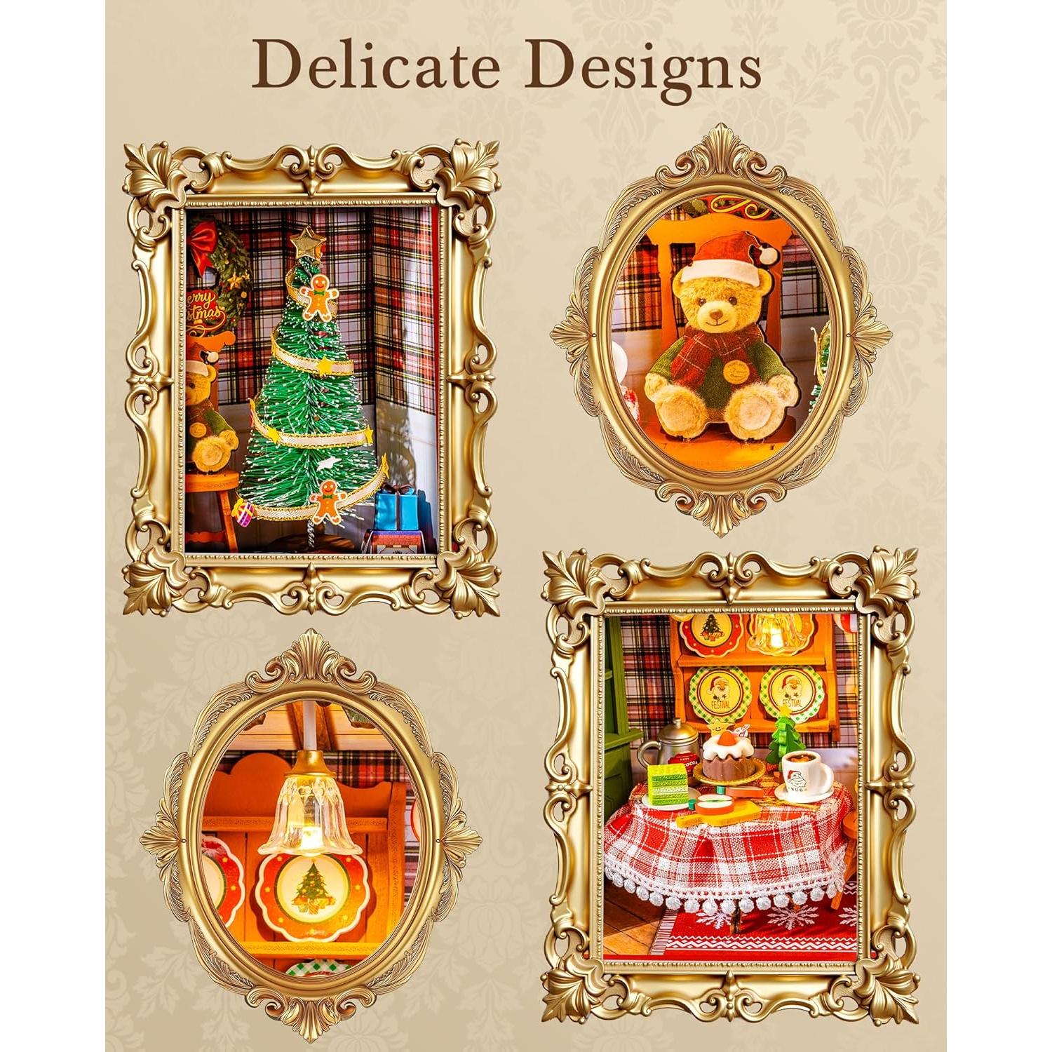 Kit de Casa en Miniatura Rolife 3D con LED - 22.5x10x16.8 cm