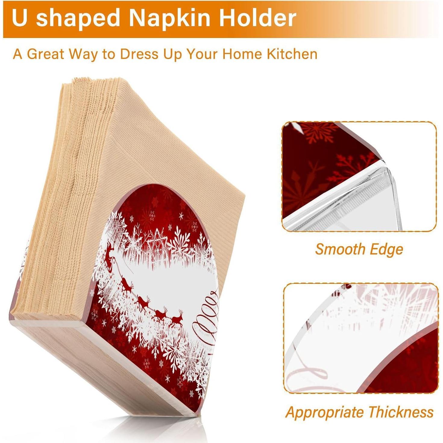 Soporte para Servilletas Senya Acrílico Minimalista 10.4x12.4 cm