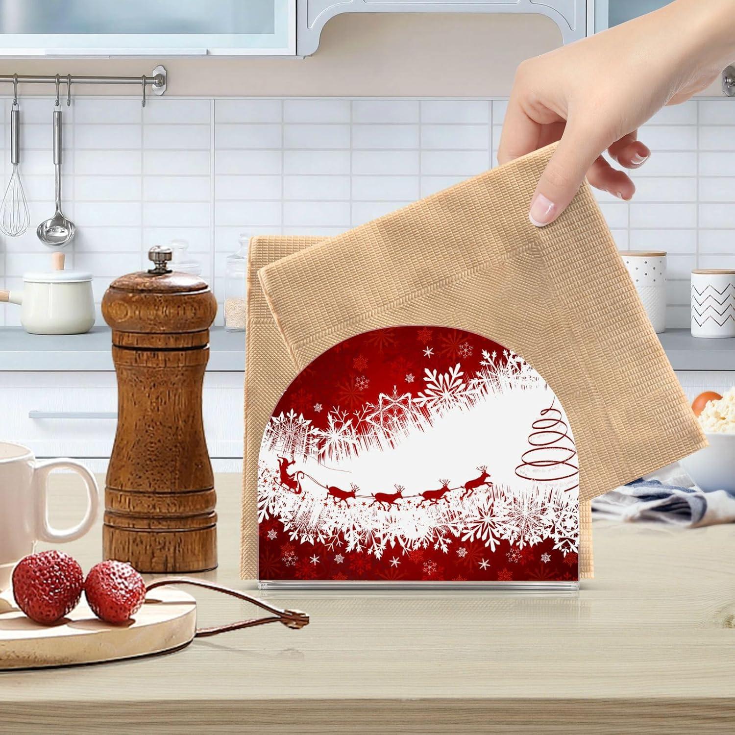 Soporte para Servilletas Senya Acrílico Minimalista 10.4x12.4 cm