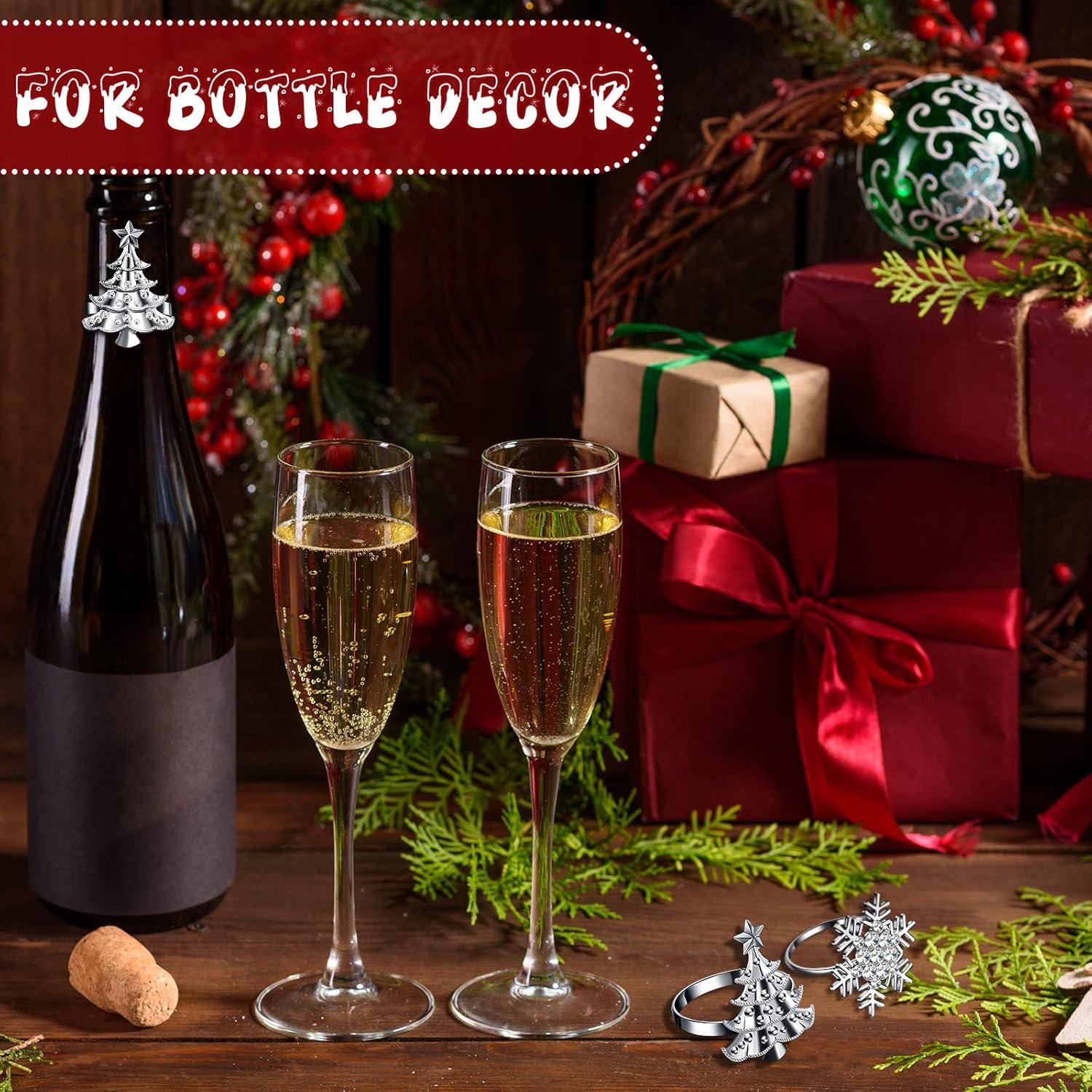 Juego de Servilletas y Anillos de Navidad eBoot - 16 Piezas