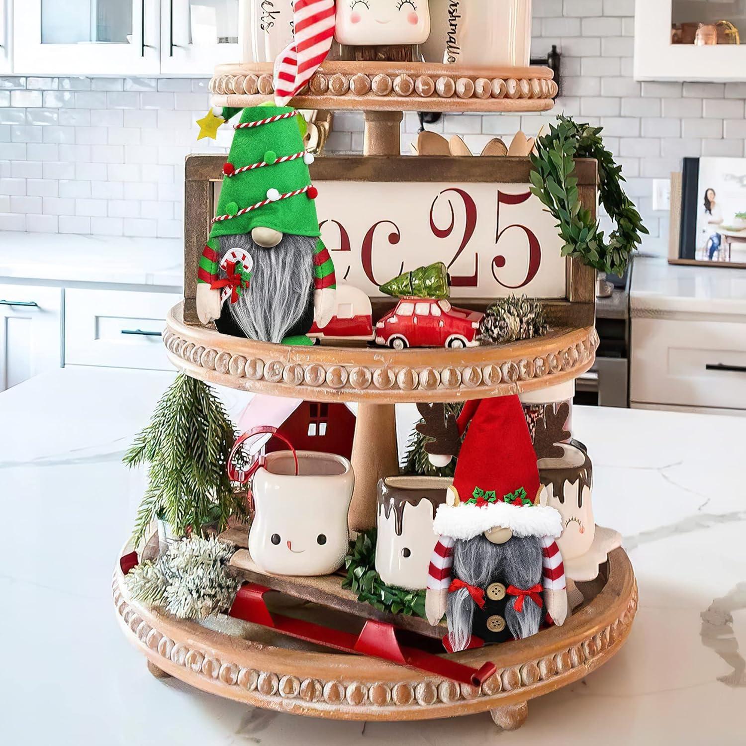 Gnomos de Navidad Tifeson - Sr. y Sra. Plush 29 cm