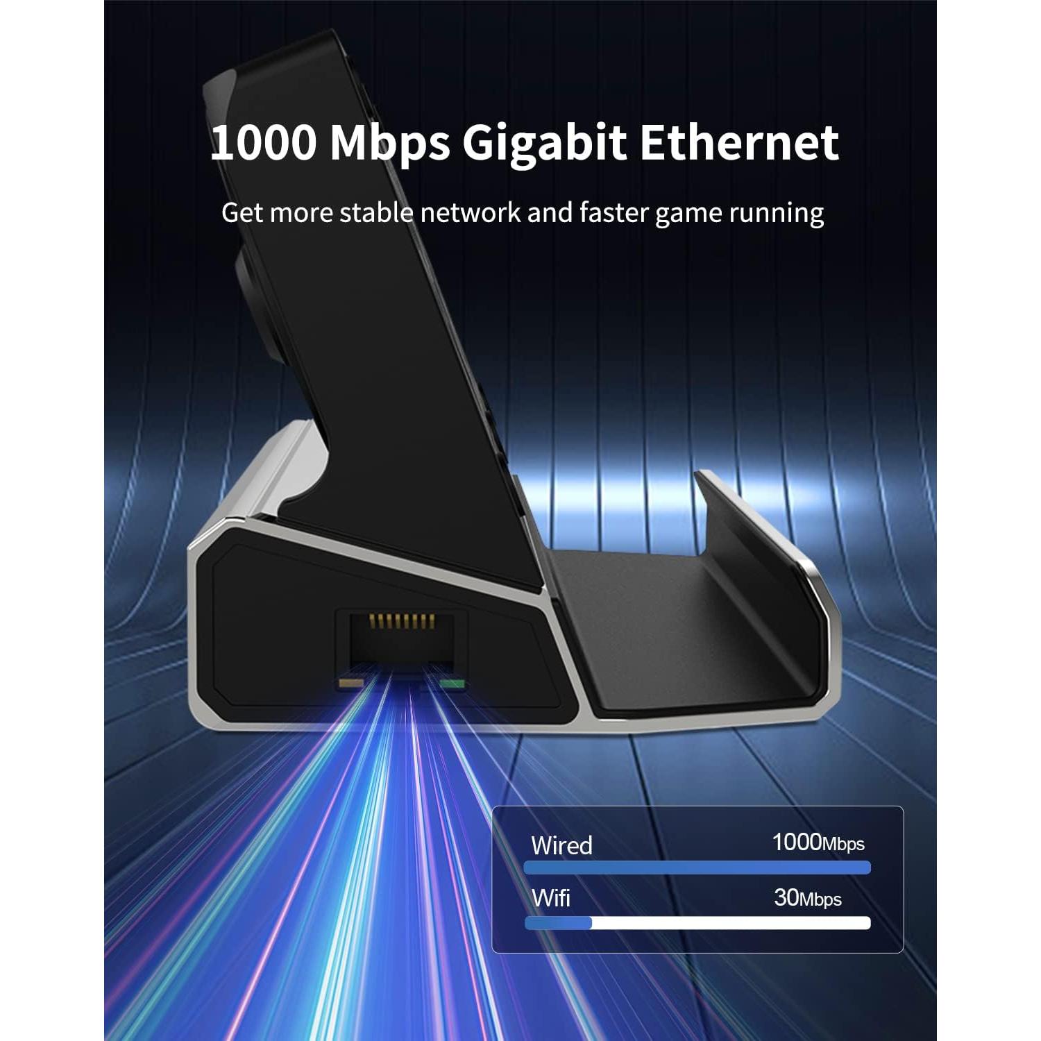 Estación de Acoplamiento 10-en-1 Shuomeng para Steam Deck