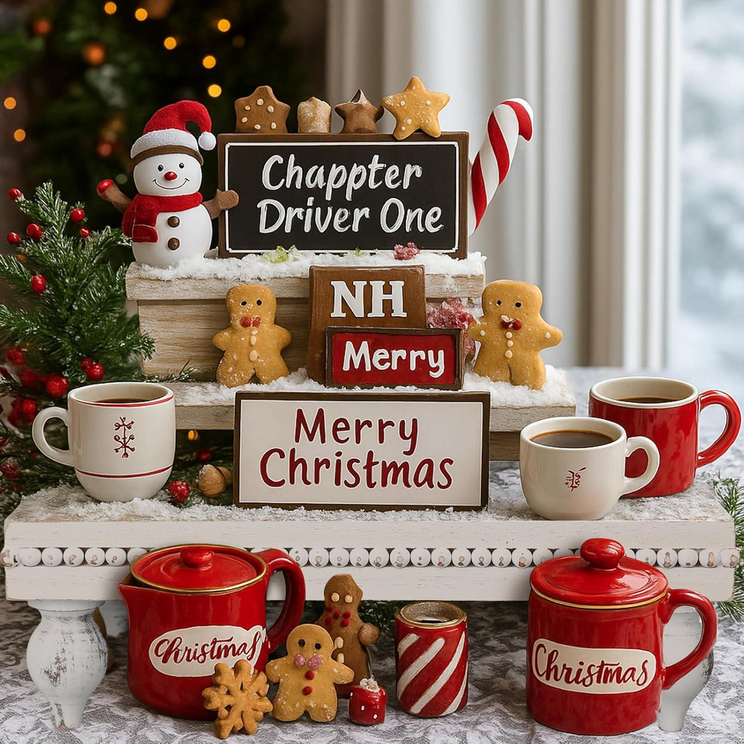 Organizador de Chocolate Caliente Thyle de Madera 35x25 cm