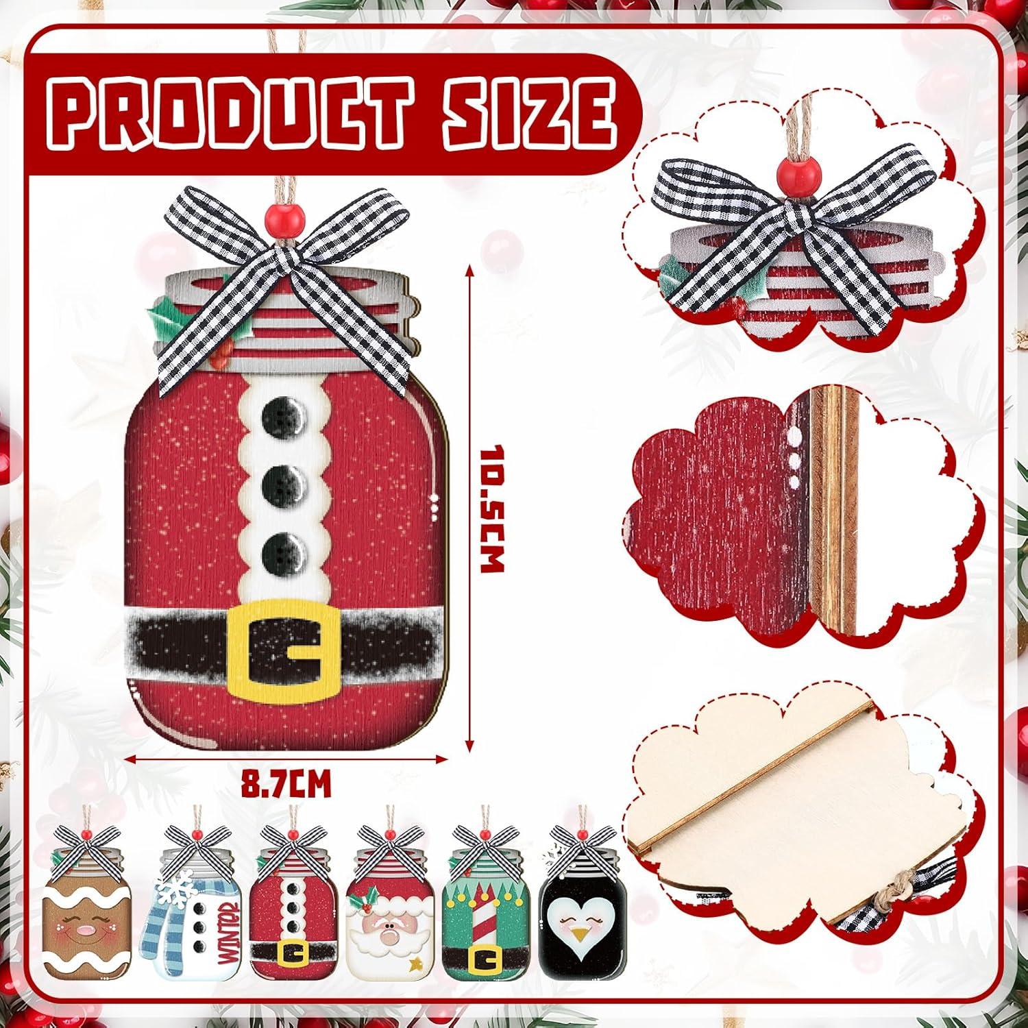 Soportes de Tarjetas de Navidad Dispowreath - Madera Multicolor