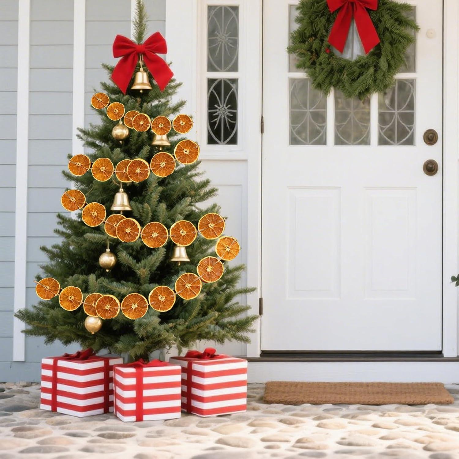 Guirnalda de Naranja Secada 3m JIYANMEI 30 Rodajas Natural