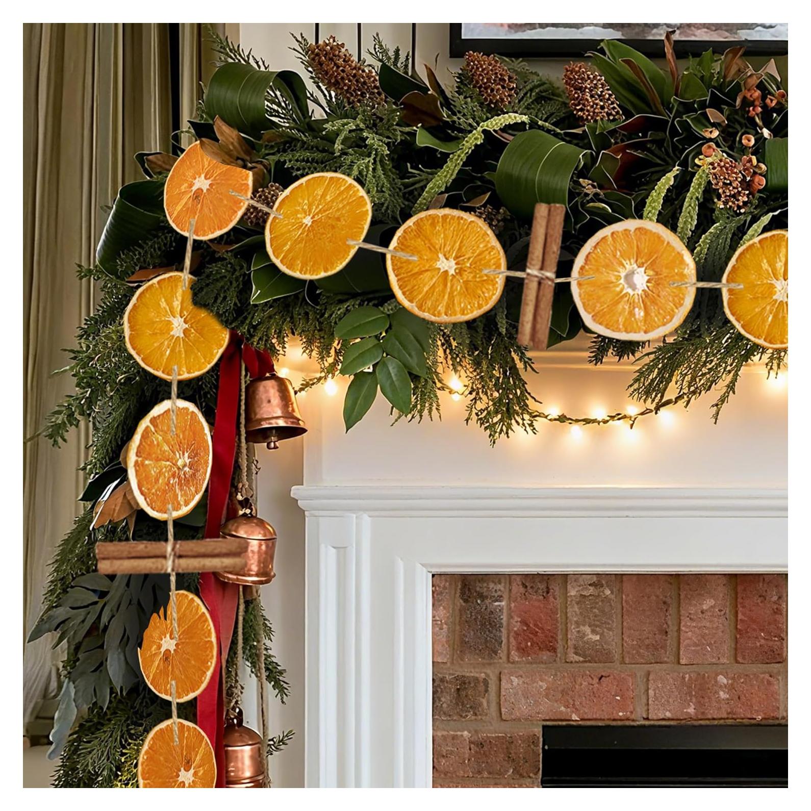 Guirnalda de Naranja Seco NRSOMOO 3 Metros con Canela