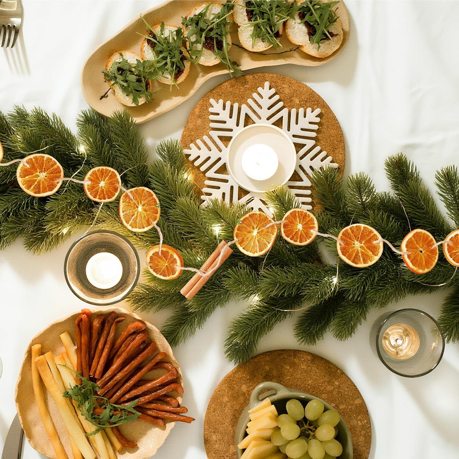 Guirnalda de Naranja Seco NRSOMOO 3 Metros con Canela