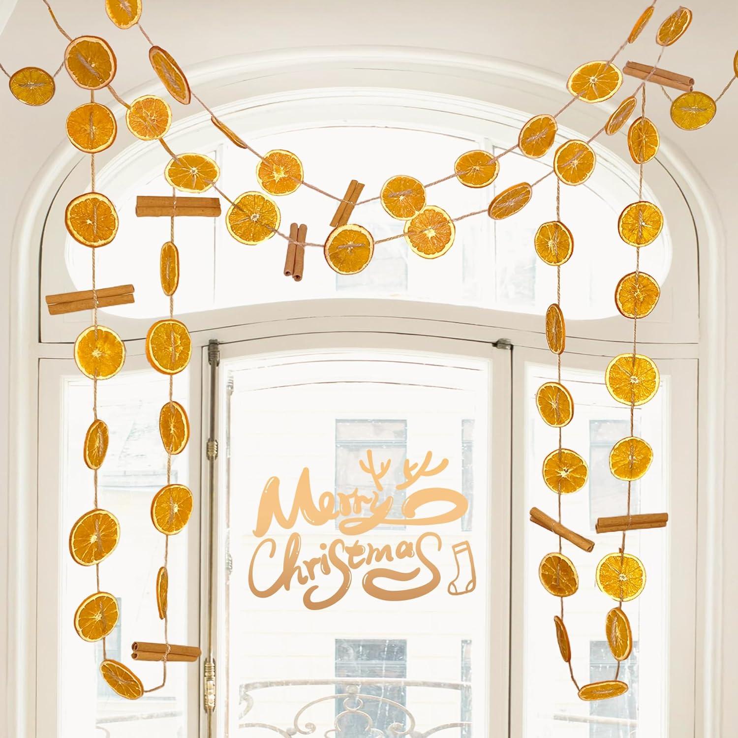 Guirnalda de Naranja Seco NRSOMOO 3 Metros con Canela