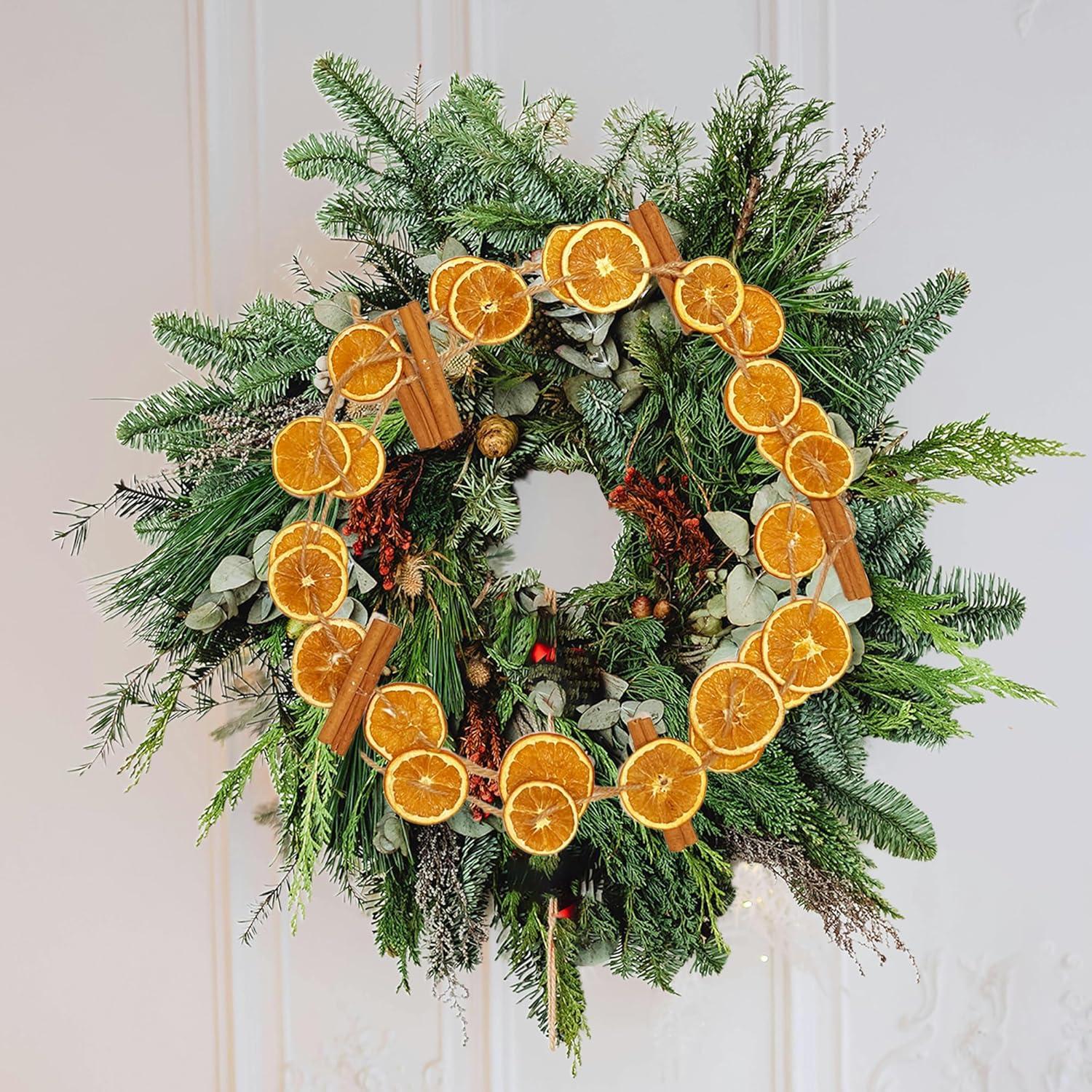 Guirnalda de Naranja Seco NRSOMOO 3 Metros con Canela