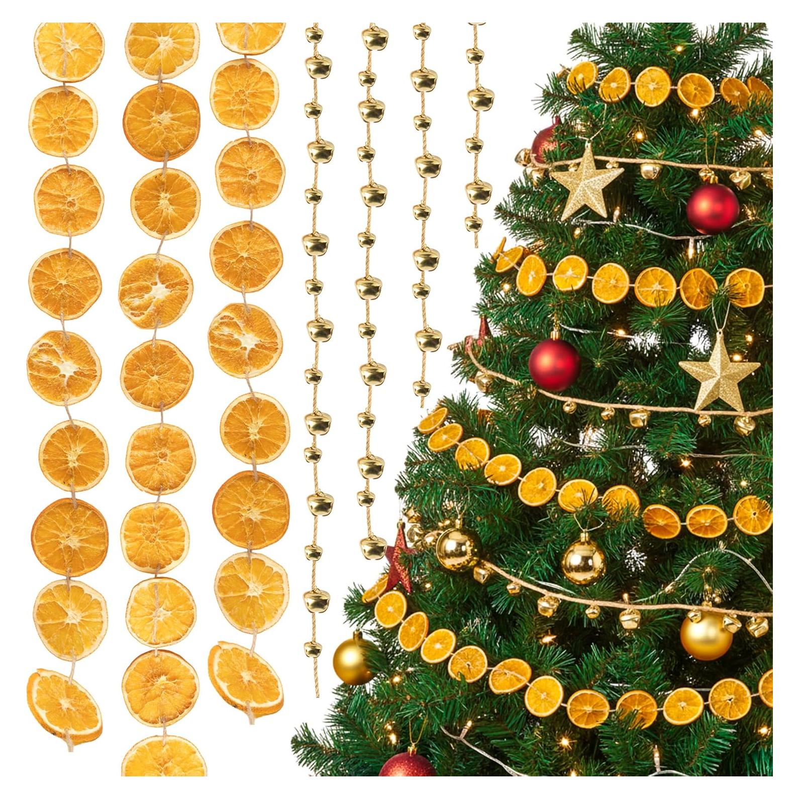 Guirnalda de Naranjas Secas con Campanas HoniedPepperino