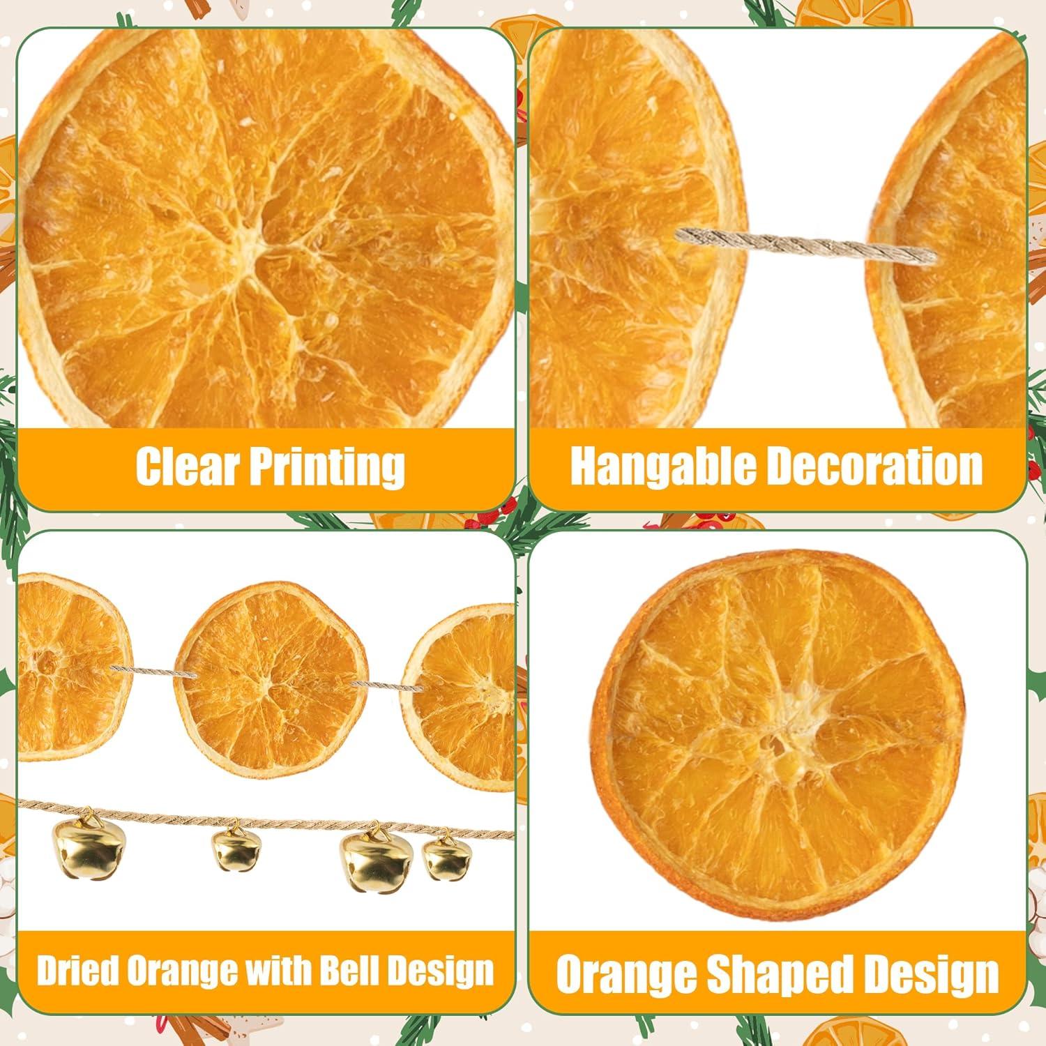 Guirnalda de Naranjas Secas con Campanas HoniedPepperino