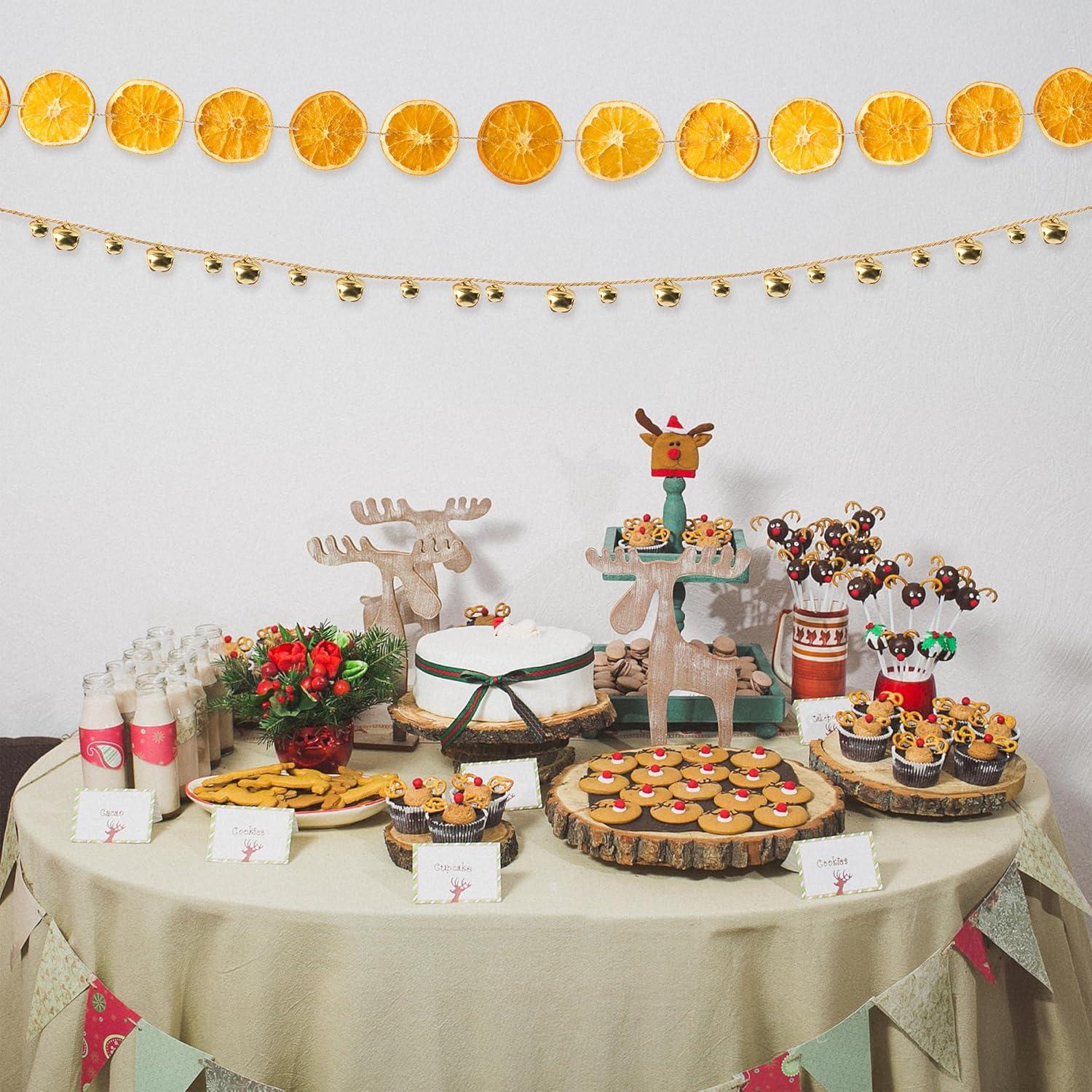 Guirnalda de Naranjas Secas con Campanas HoniedPepperino