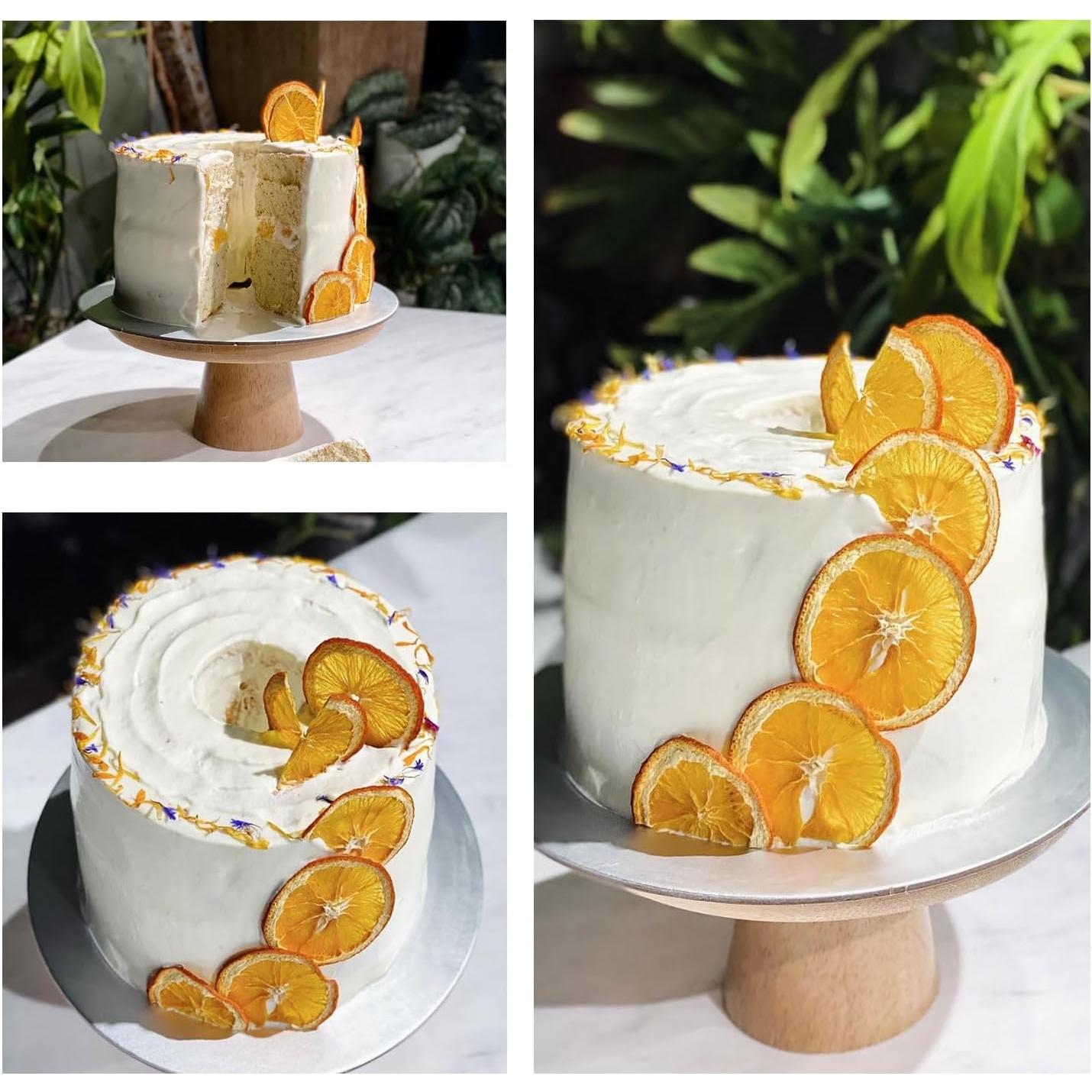 Rodajas de Naranja Secas Naturales 50 Piezas con Cuerda de Yute