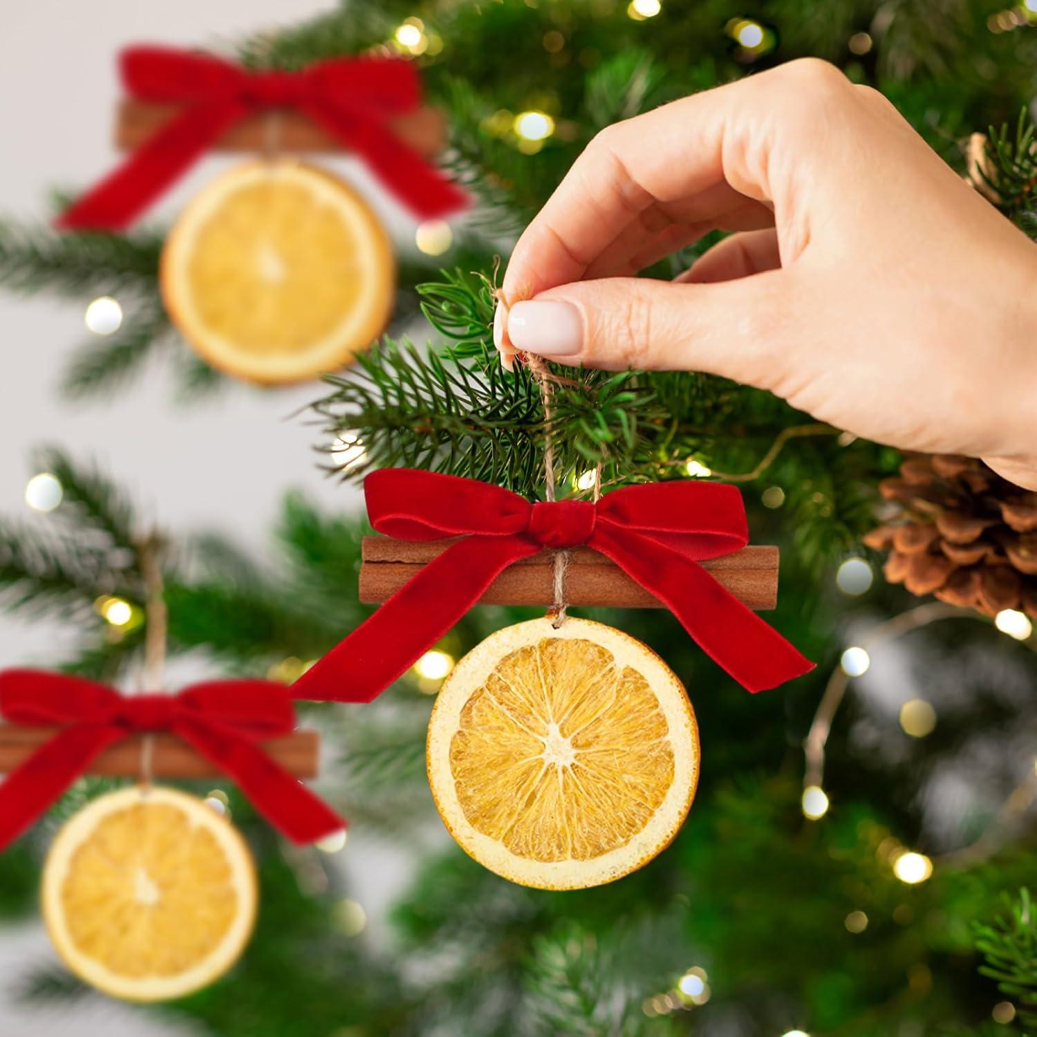 Set de Decoración Navideña Suncalla 95 Piezas Naranja y Canela