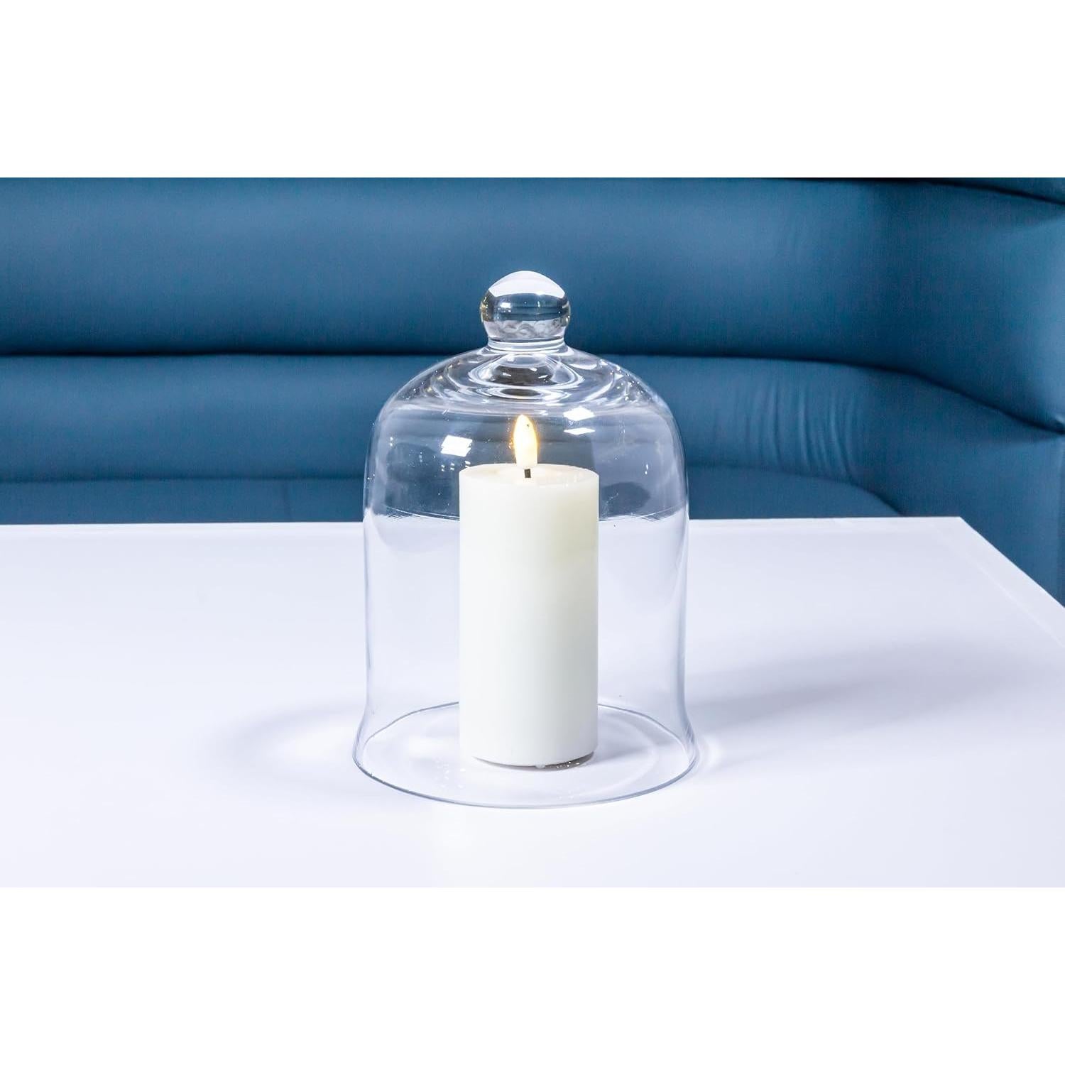 Cloche de Vidrio Transparente Colección Abbott 17.78 cm