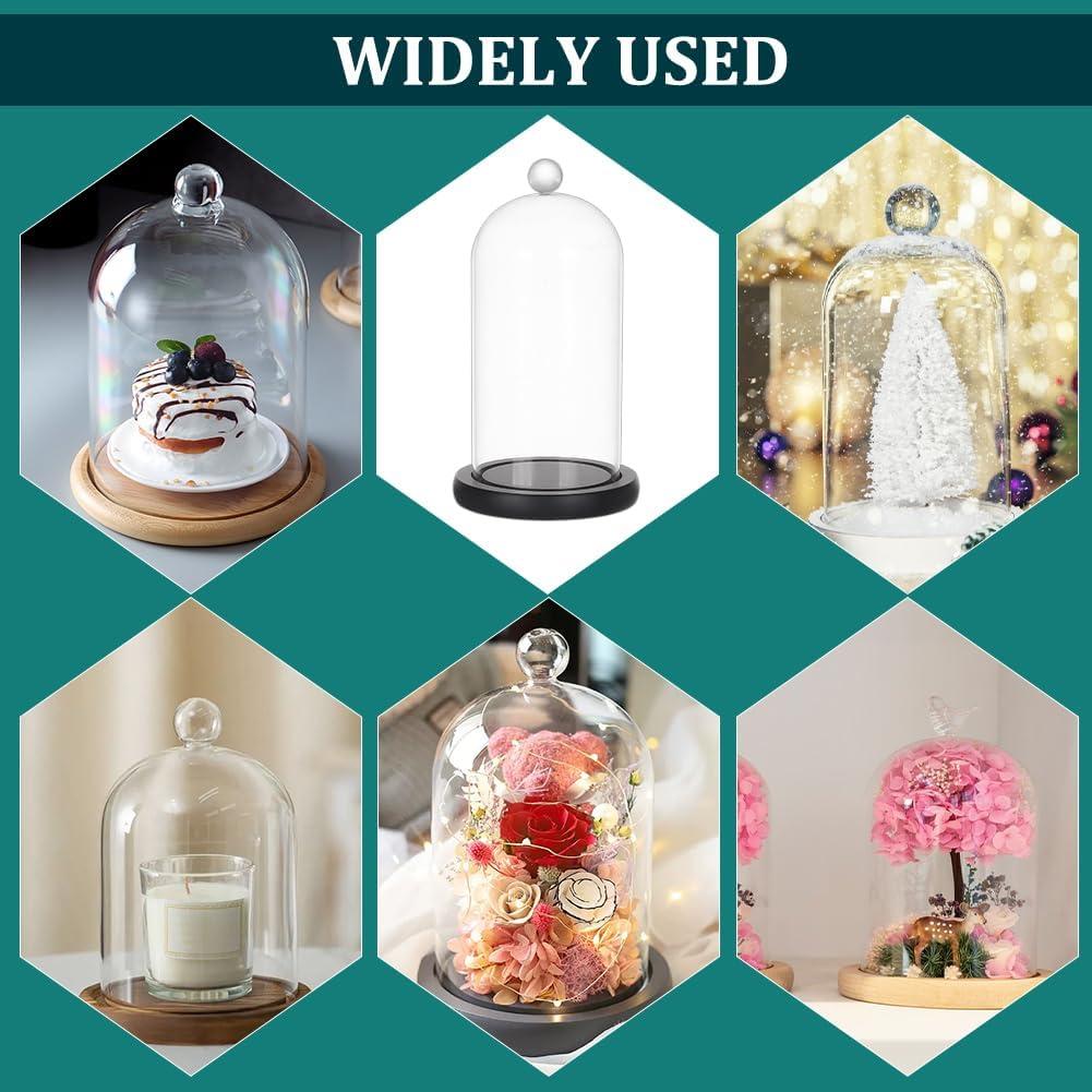 Campana de Vidrio Cloche PH PandaHall 21.5x11.5 cm Decorativa