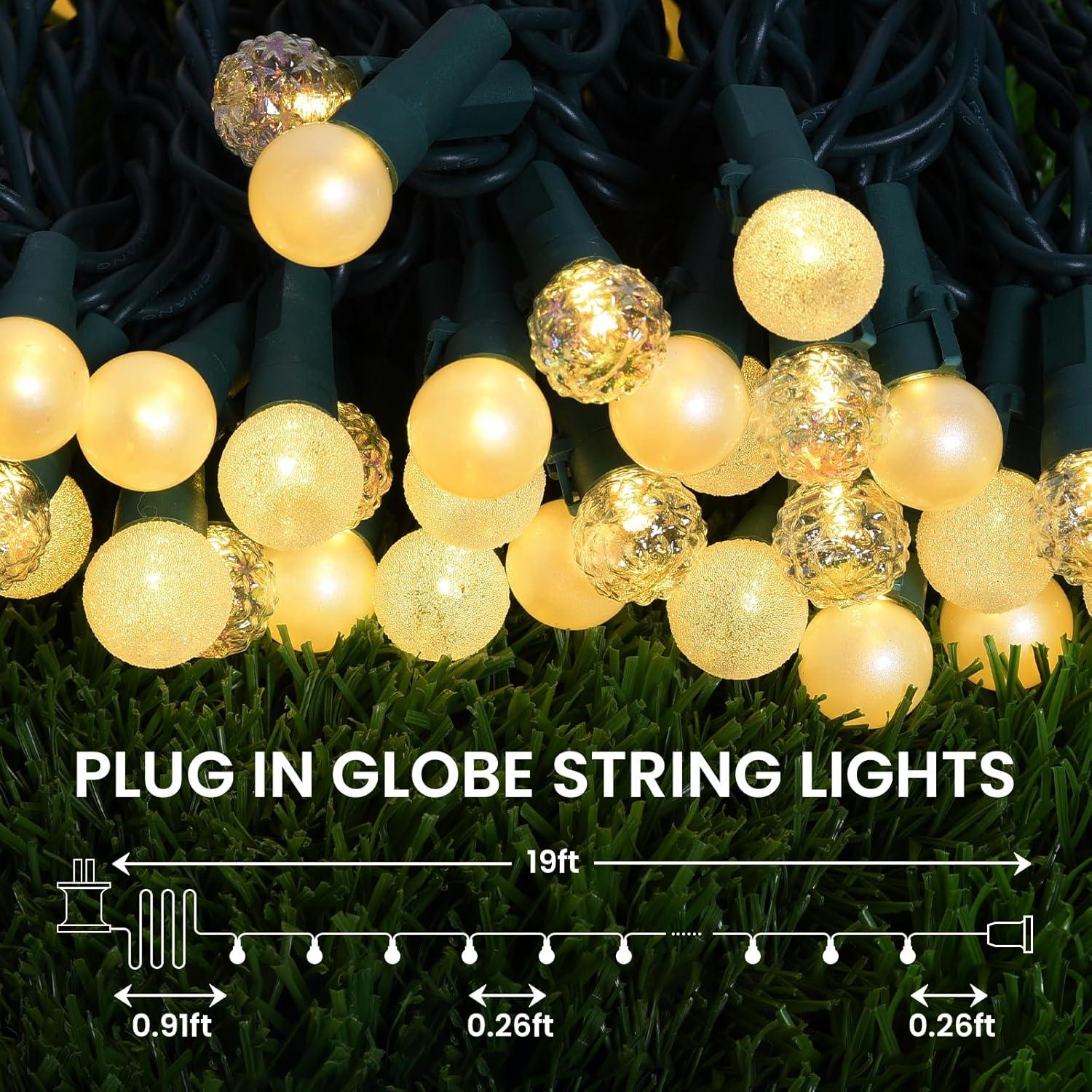 Luces de Cuerda Globo 70 LED Lycklig 5.79m Blanco Cálido