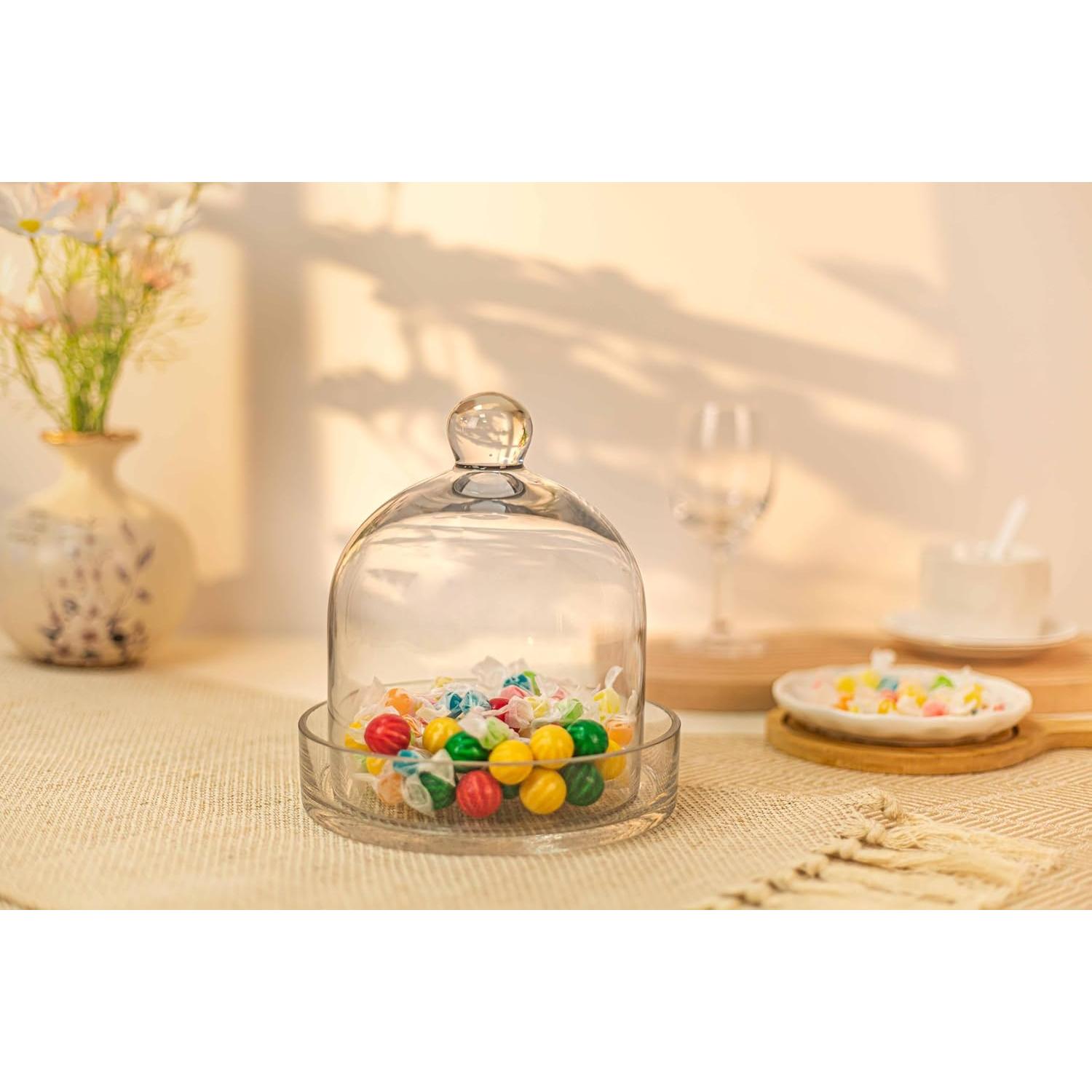 Campana de Vidrio CYS EXCEL con Base - 20.32x17.78 cm