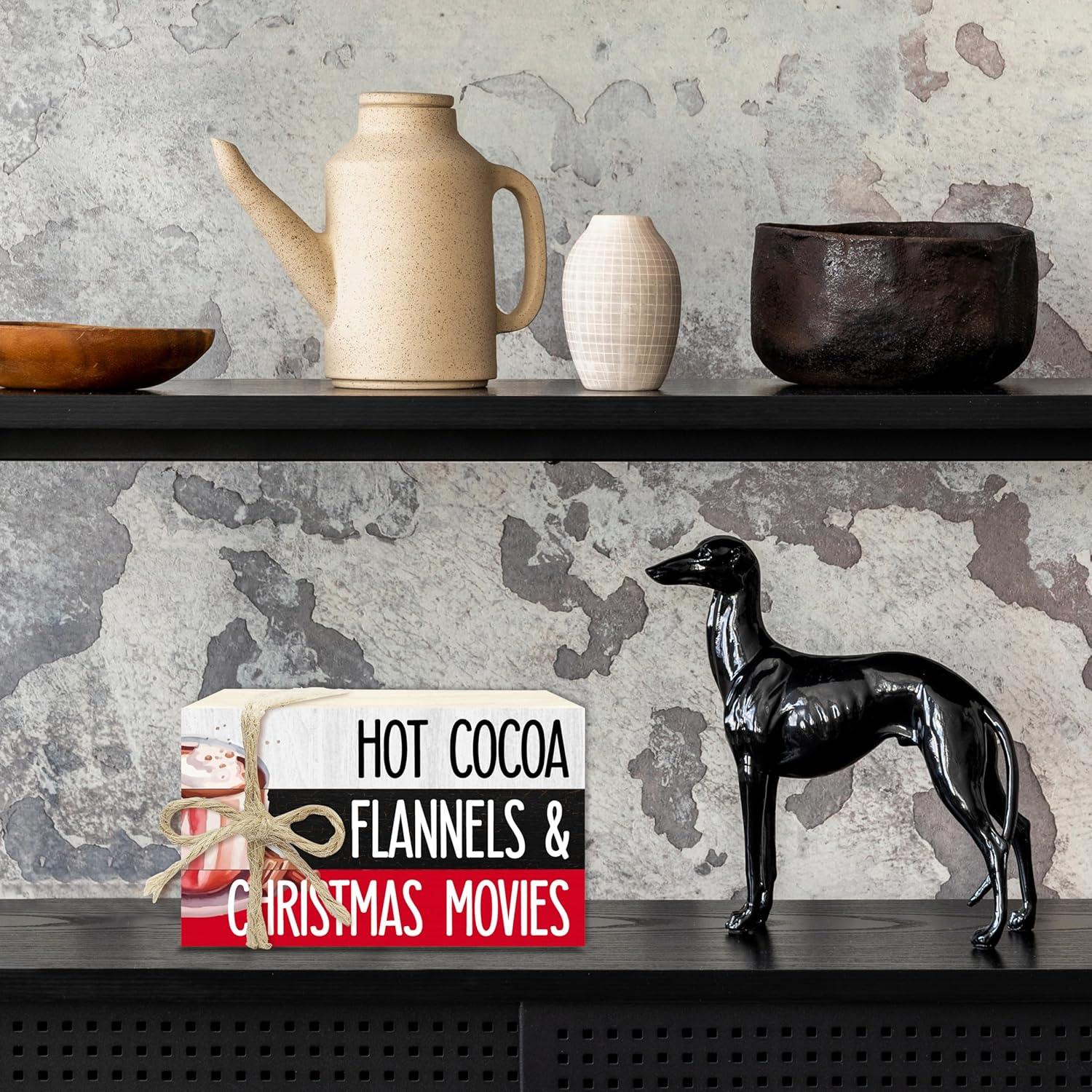 Pila de Libros Decorativos de Navidad BXVRT - 10x6x6.5 cm