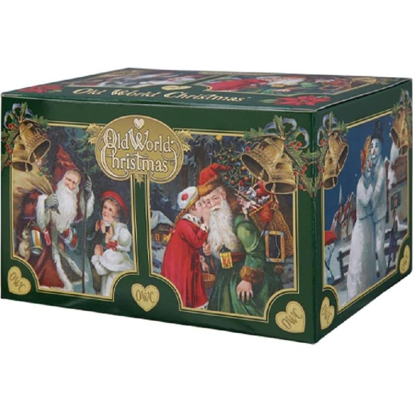 Adorno Navideño de Vidrio Soplado Old World Christmas Libros