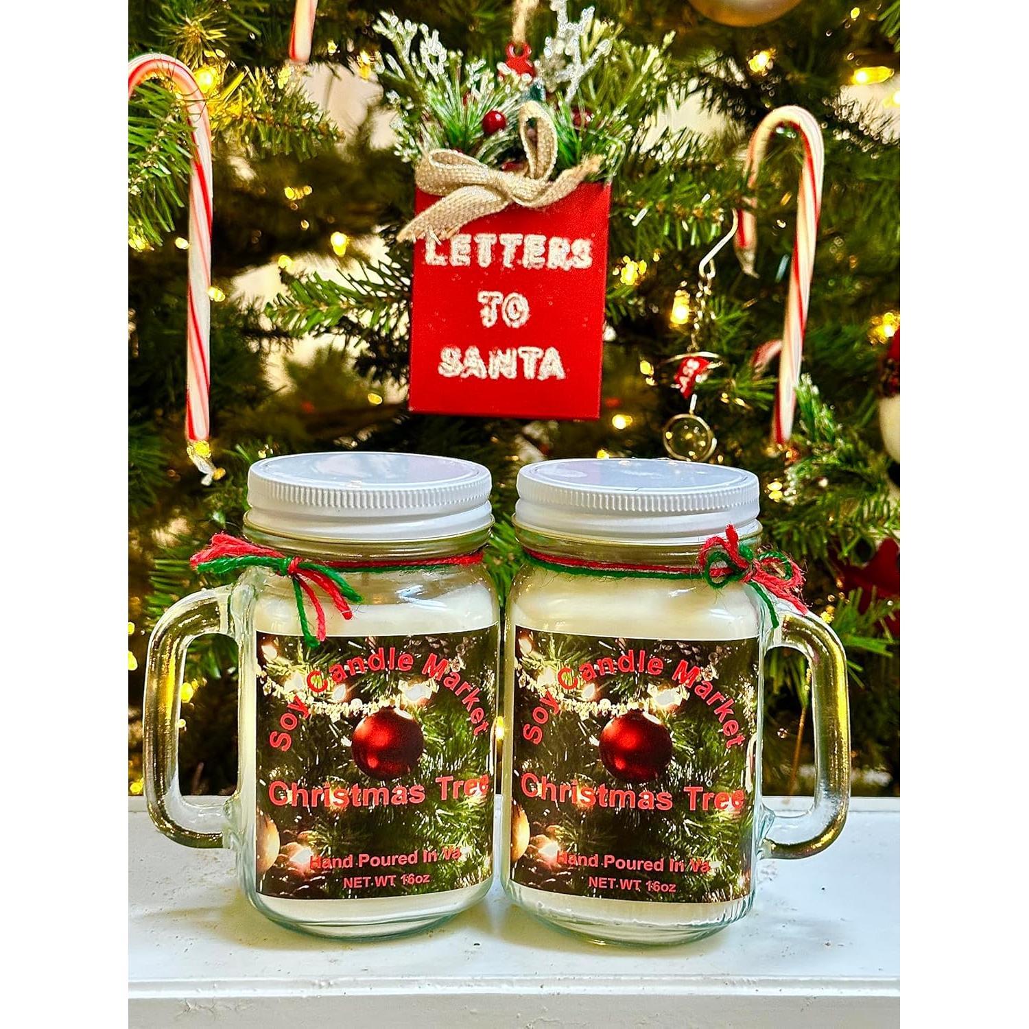 Vela Aromática de Soja SOY CANDLE MARKET 453.6 g Aroma Pino