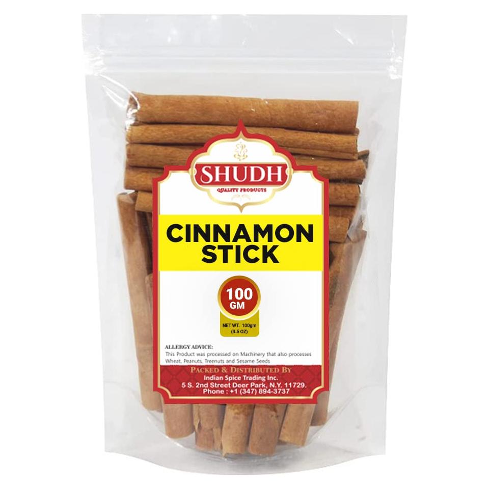 Palitos de Canela Cassia SHUDH 100g - 100% Natural Gourmet