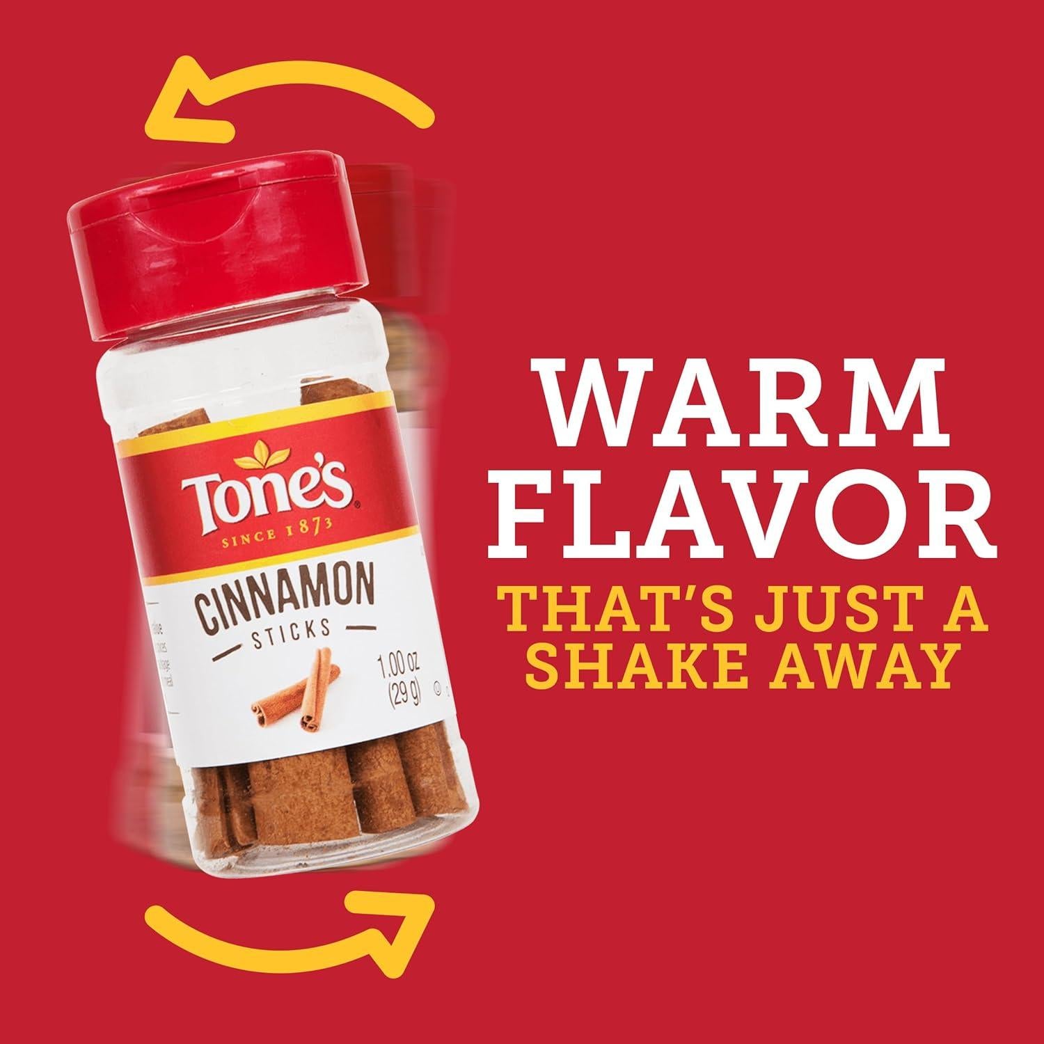 Tone's Cinnamon Sticks, 1.00 Ounce