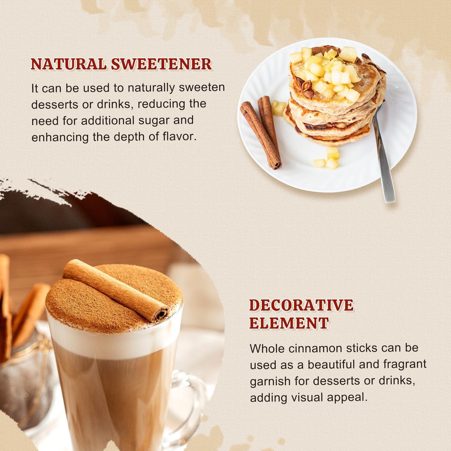 Palitos de Canela Orgánica 52USA 226g - Pura y Fresca