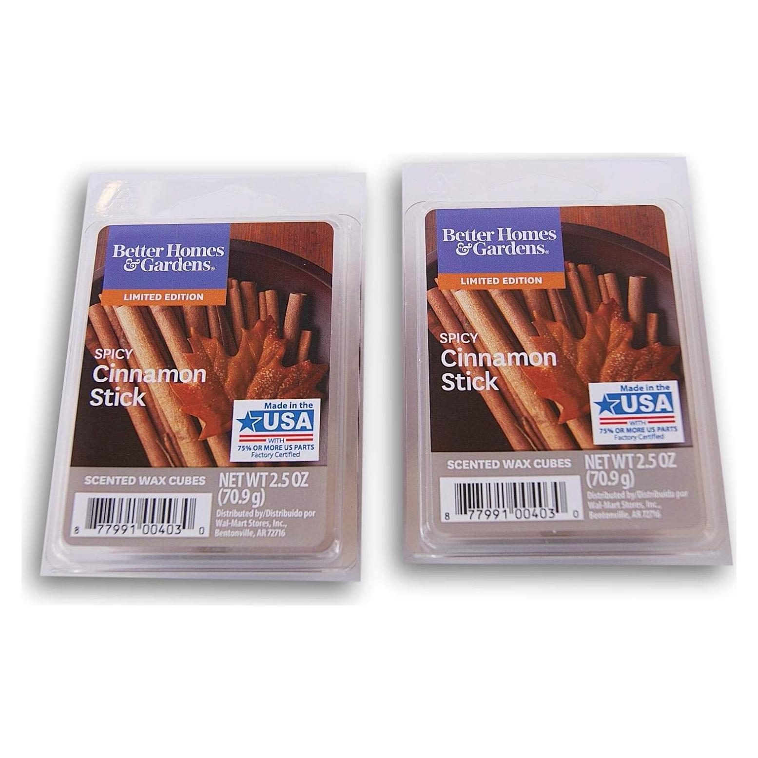 Cubos de Cera Aromatizados BHG Navidad Canela Picante 141.75g