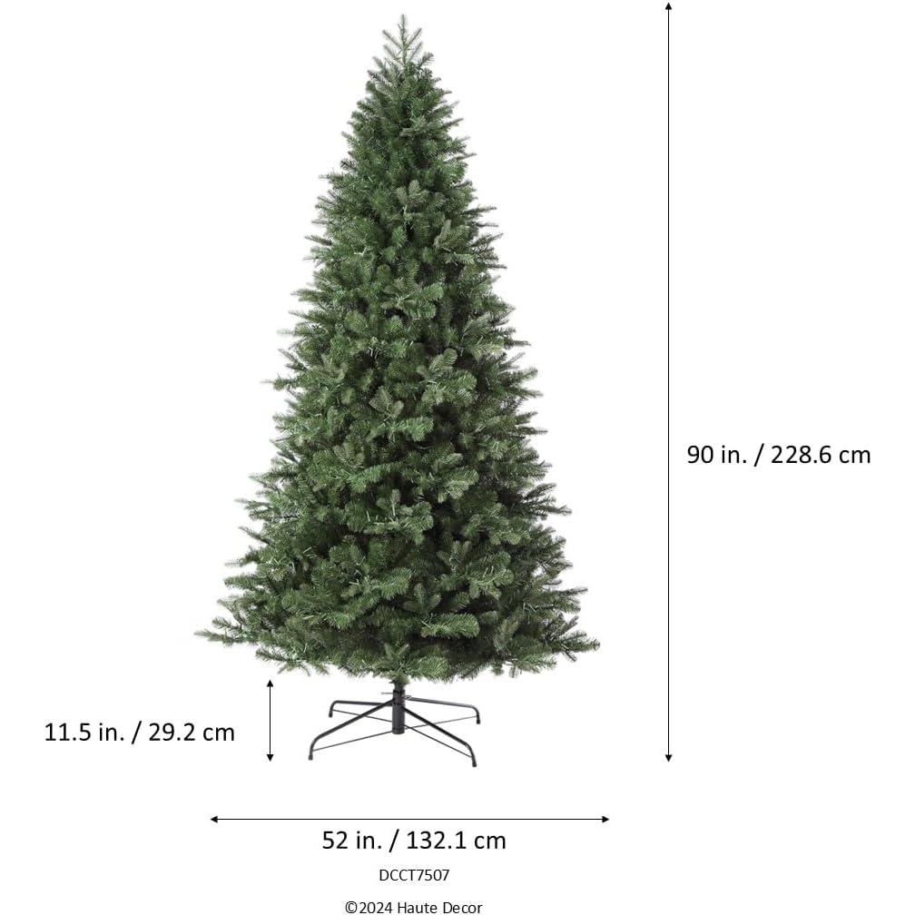 Árbol de Navidad Artificial Haute Decor 2.3 m Pre-iluminado LED