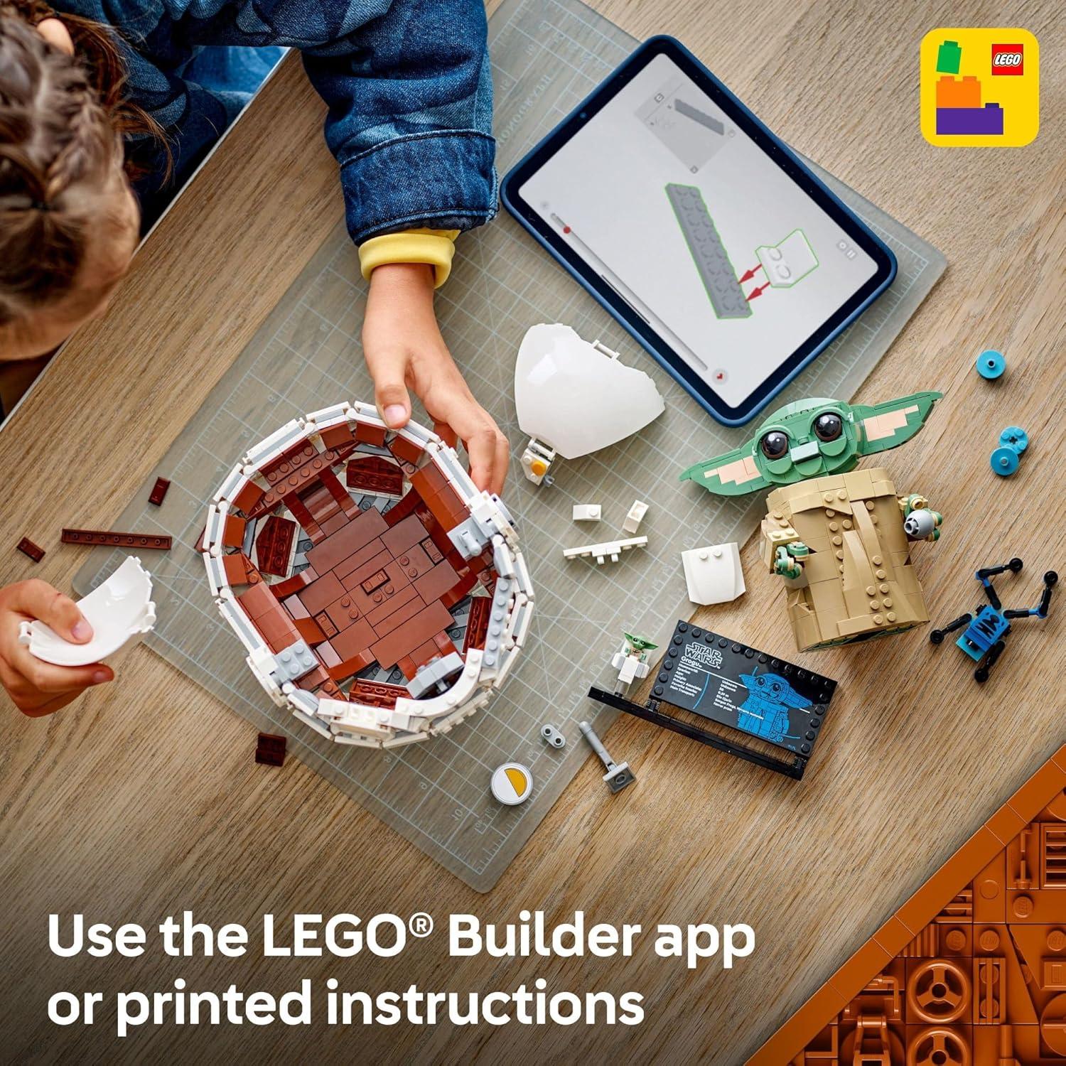 LEGO Star Wars Grogu con Pram Flotante 1,048 Piezas