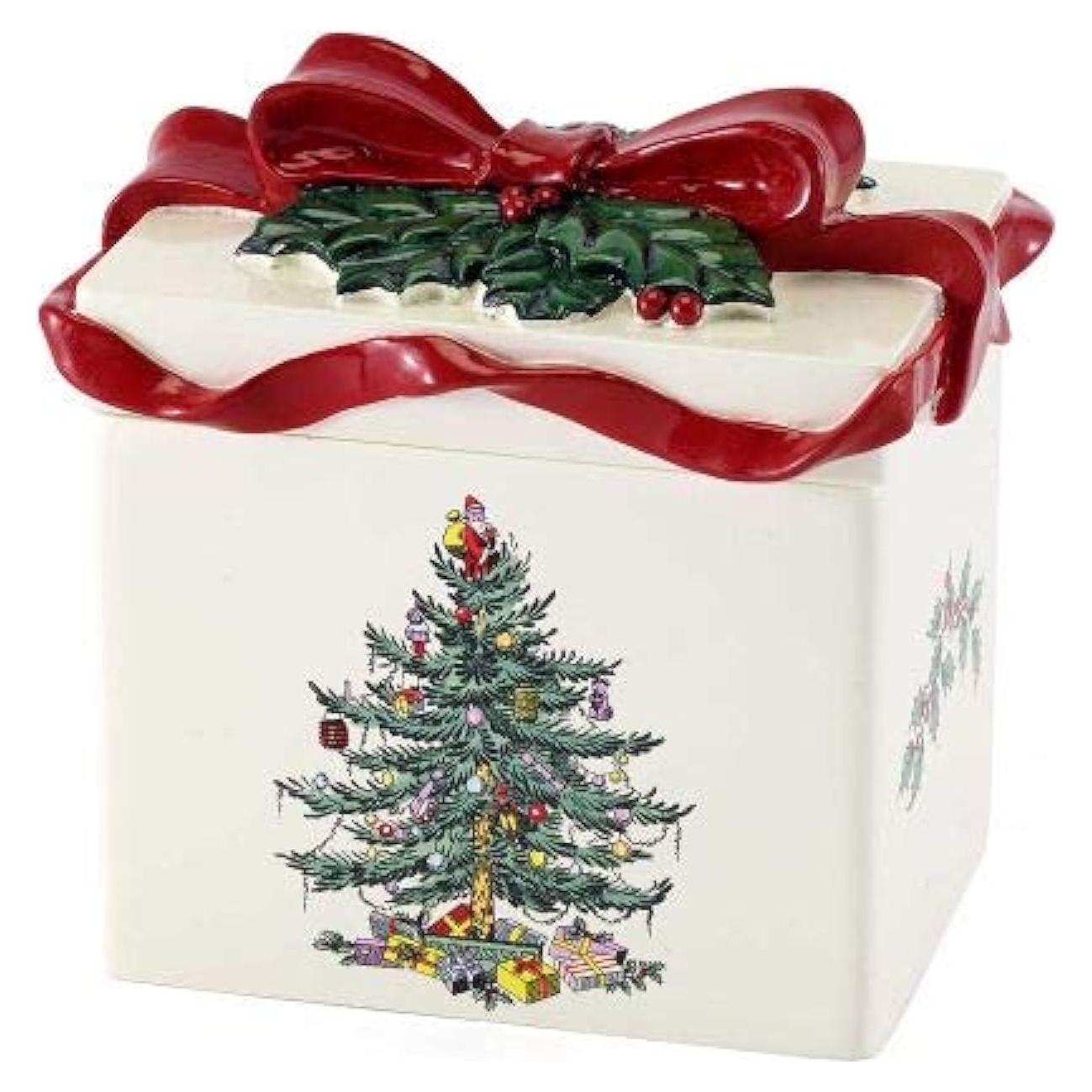 Tarro Cubierto Decorativo Spode - Navidad 12.19cm - Avanti