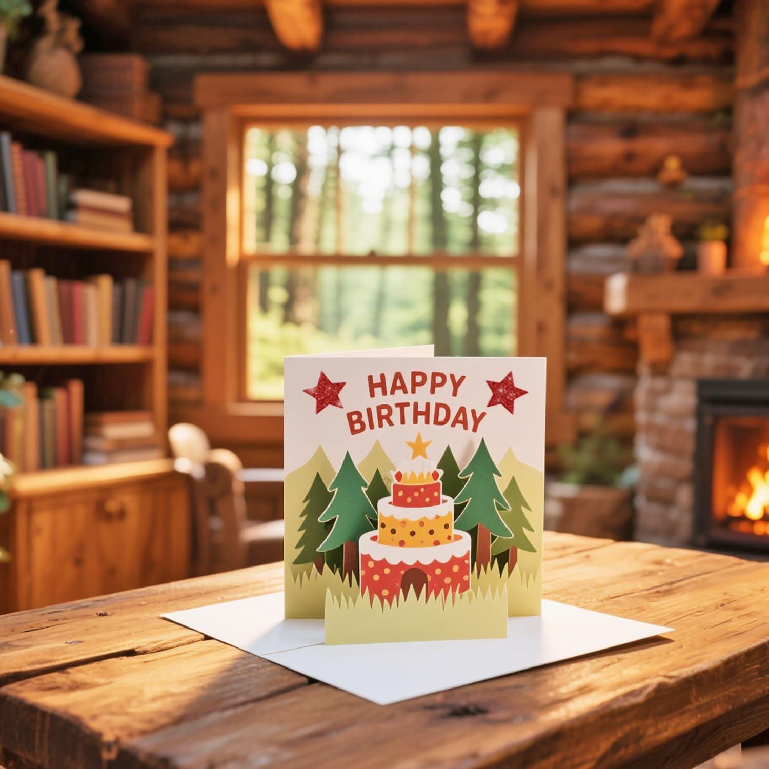 Etiqueta Autoadhesiva de Espuma Estrella Brillante ONLYKXY 3cm Rojo