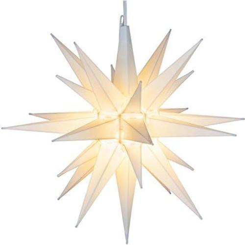 Estrella Moraviana LED Blanca Cálida 53 cm - Decoración Navideña