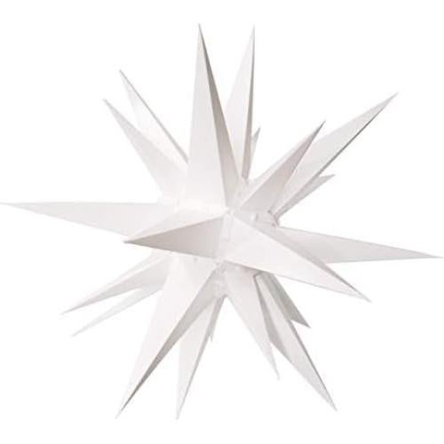 Estrella Moraviana LED Blanca Cálida 53 cm - Decoración Navideña
