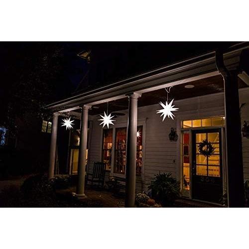 Estrella Moraviana LED Blanca Cálida 53 cm - Decoración Navideña