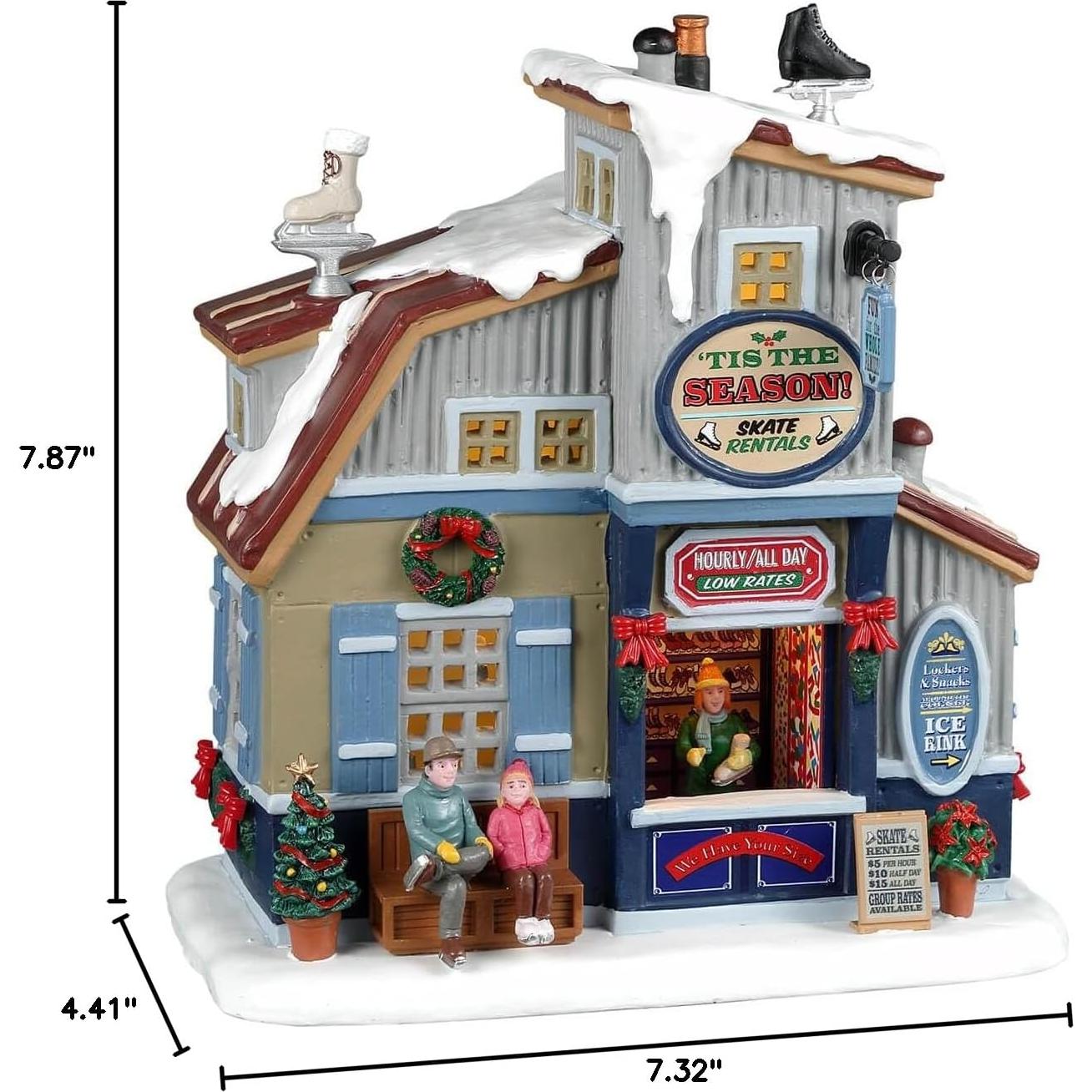 Edificio Iluminado Lemax Pueblo Caddington 20cm