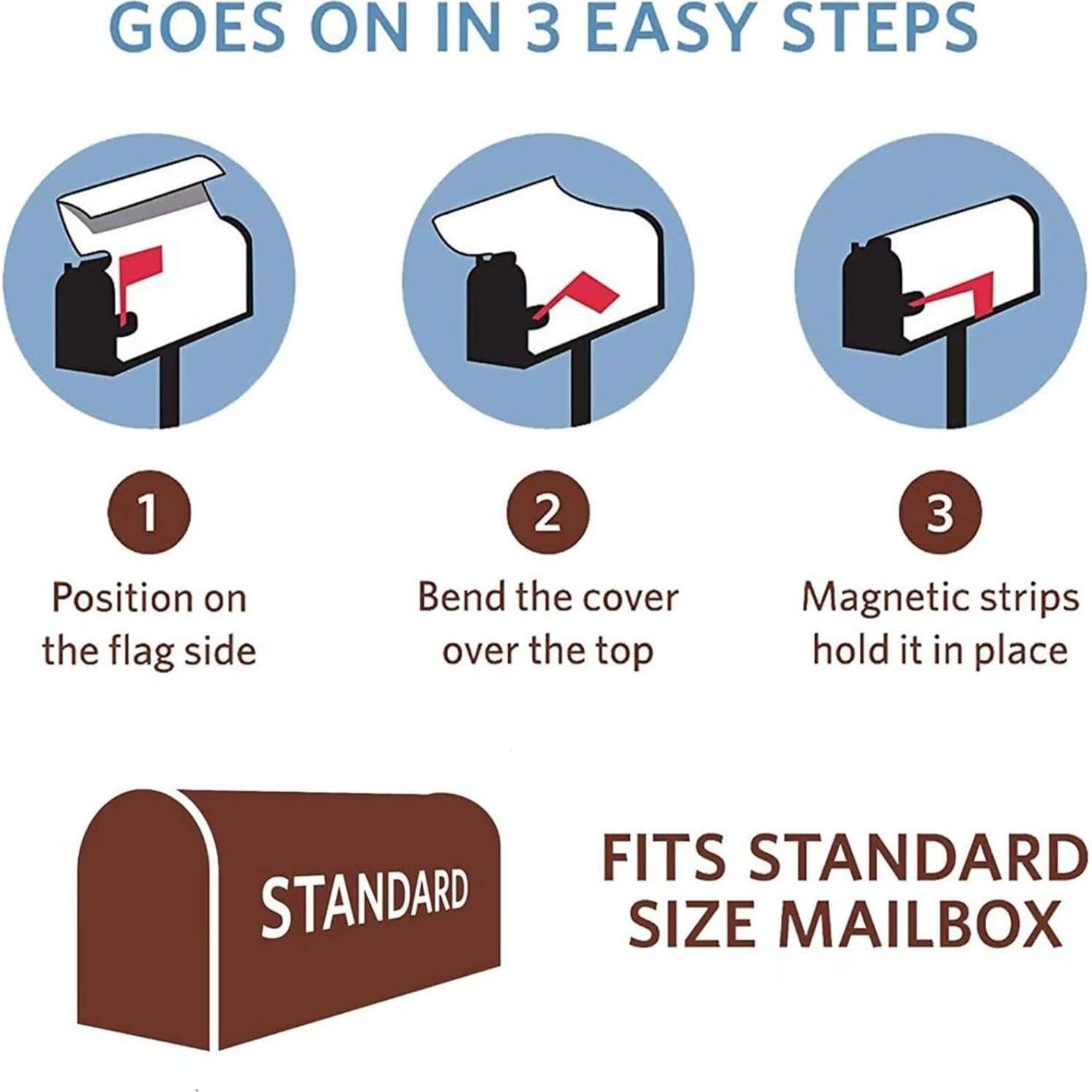Cubierta Magnética para Buzón Famliihw 53x46 cm Navideña