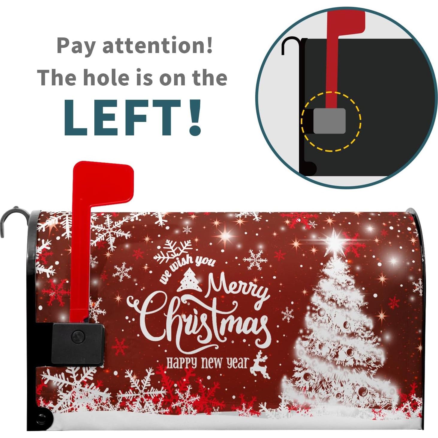 Cubierta de Buzón Magnética Navidad Granbey 53.3x45.7 cm