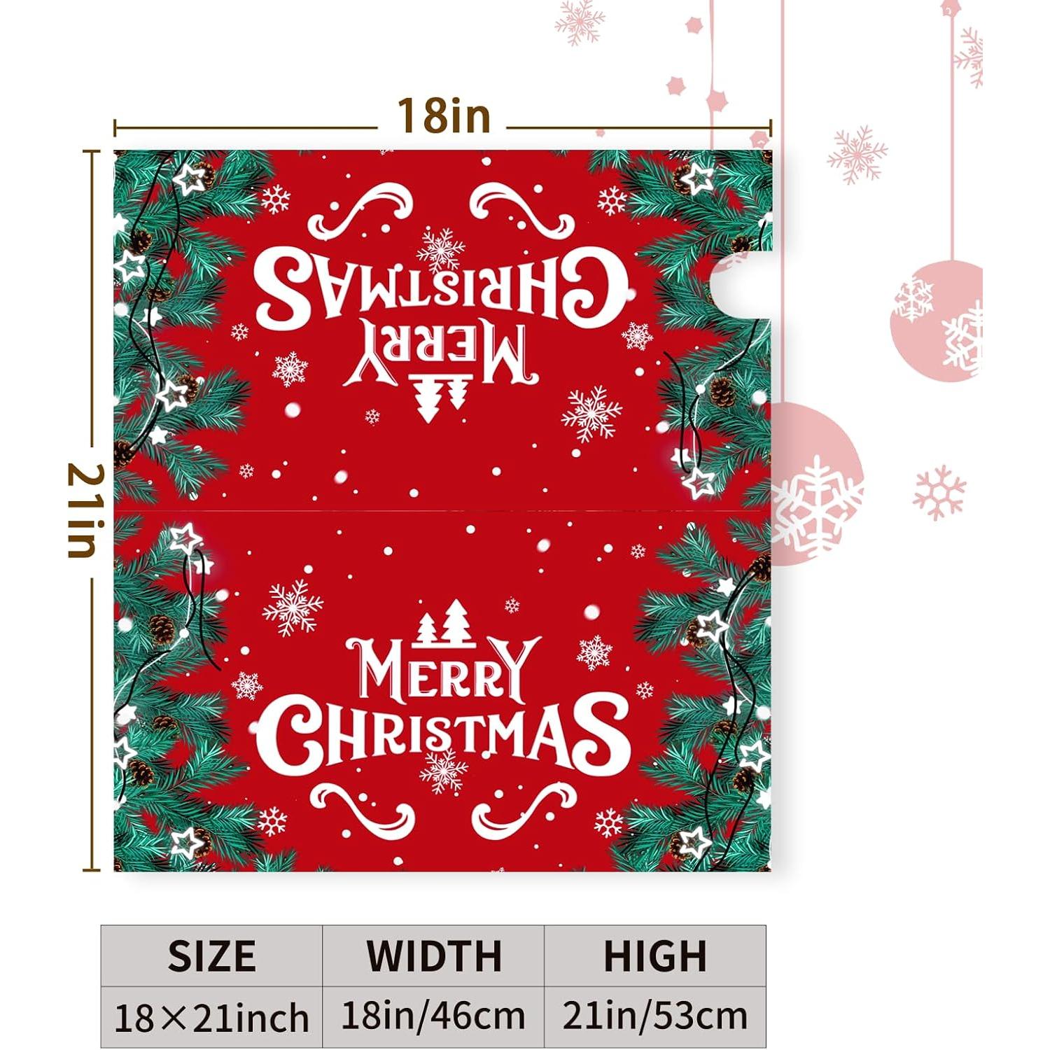 Cubierta de Buzón de Navidad Dacawin 53.34x45.72cm Magnética