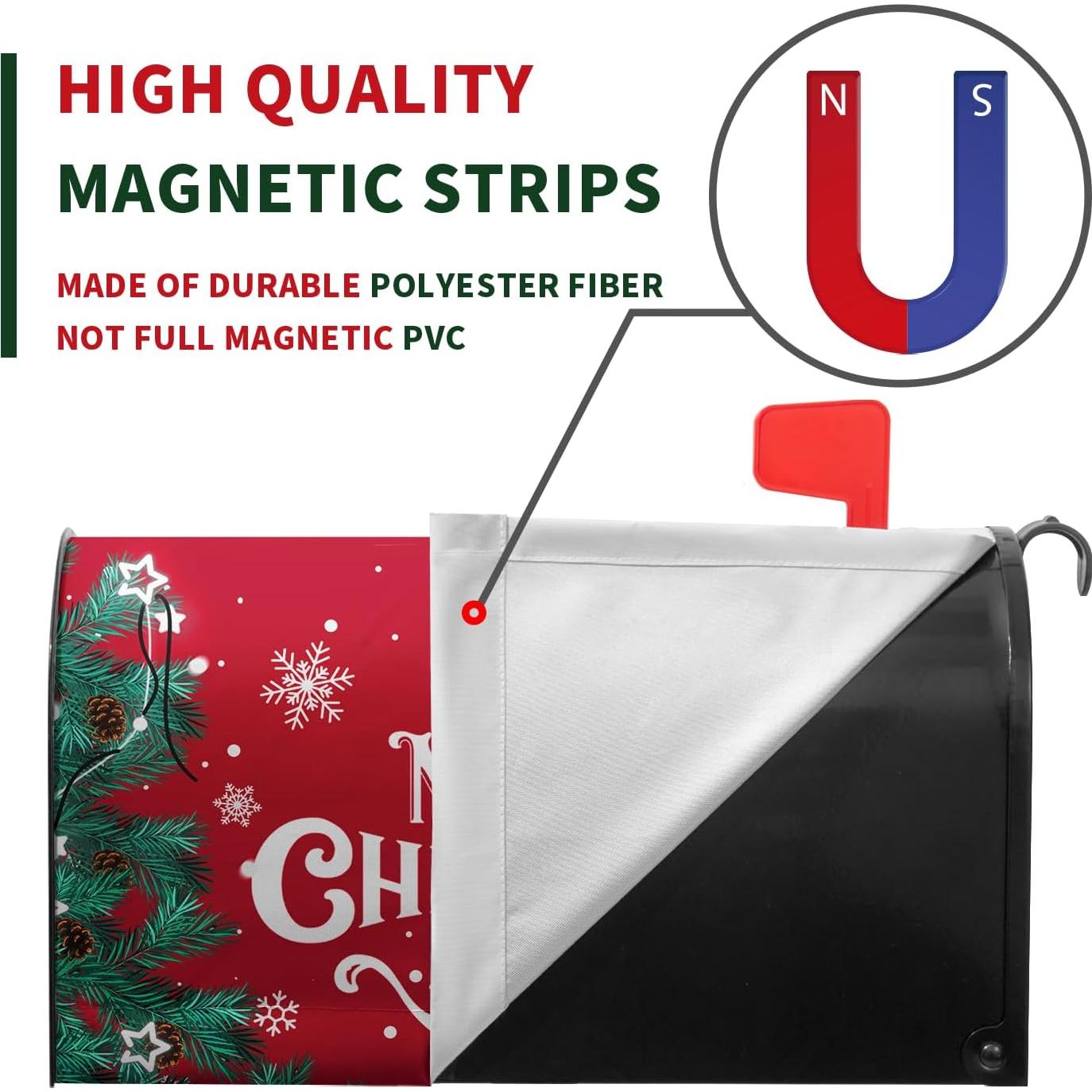 Cubierta de Buzón de Navidad Dacawin 53.34x45.72cm Magnética