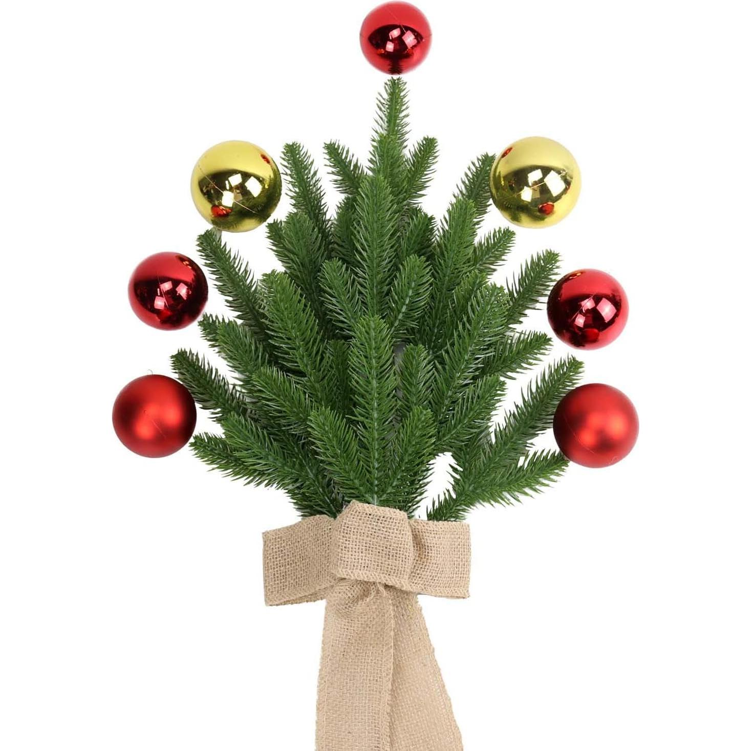 Ramas de Pino Artificial KLEWEE 60 Pcs 30 cm Verde Decoración