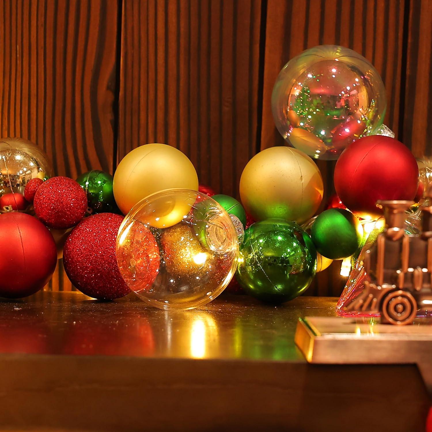 25 Bolas de Decoración Navideña Irrompibles Moonet 6.7cm