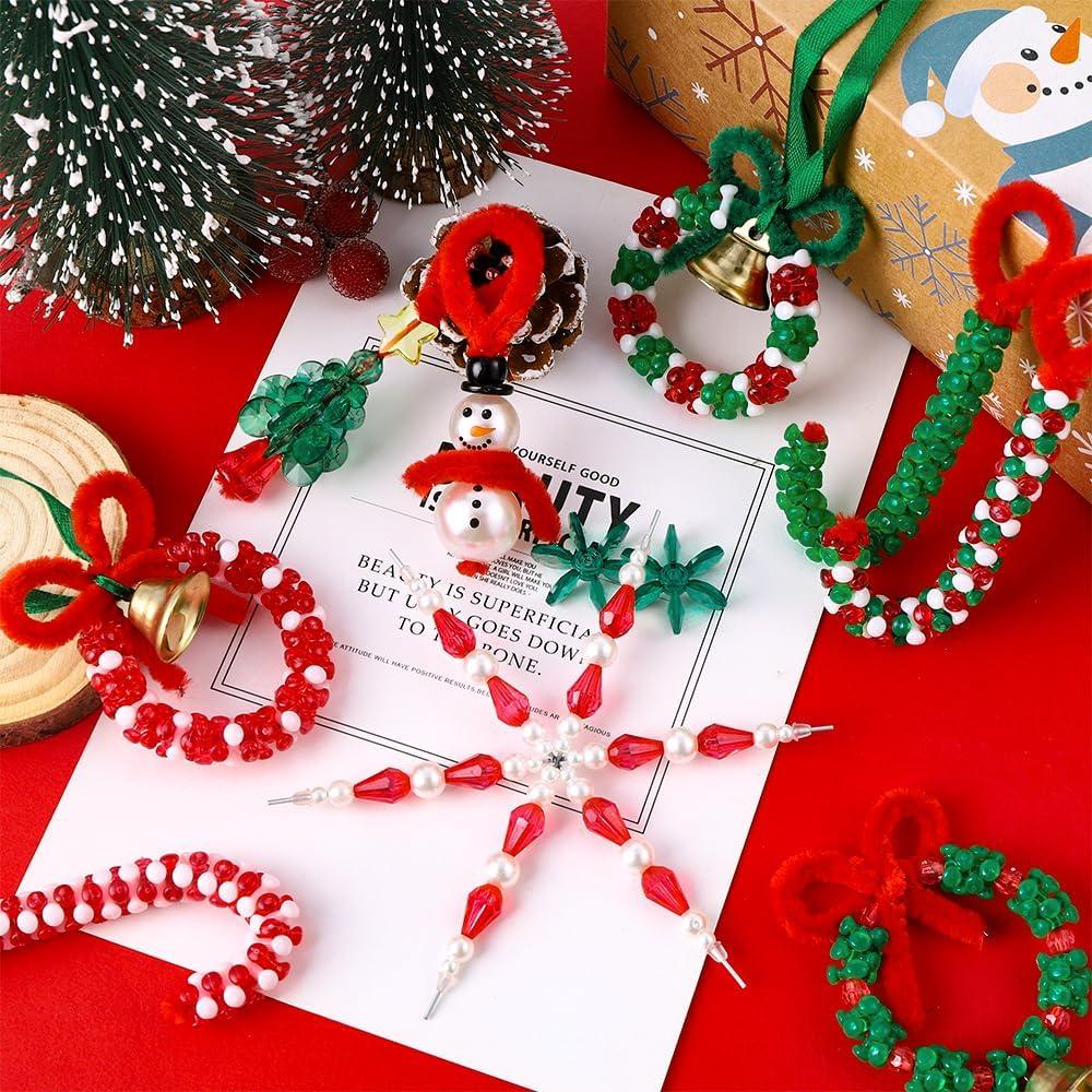 Kit de Adornos Navideños Vellibring 36 Sets DIY Miniaturas